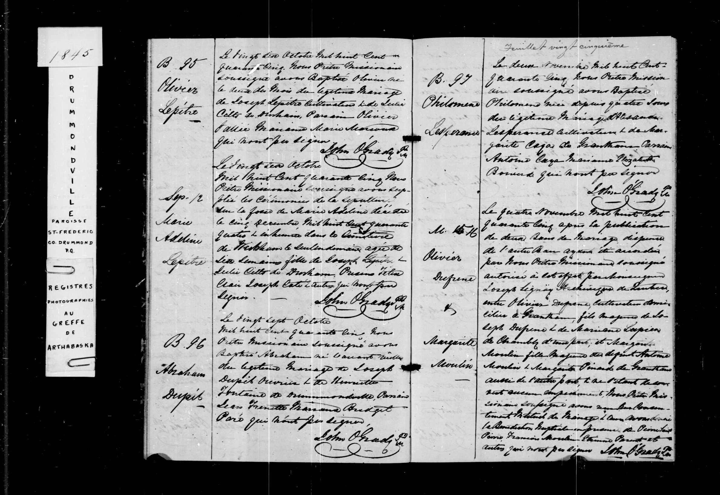Acte de baptême
