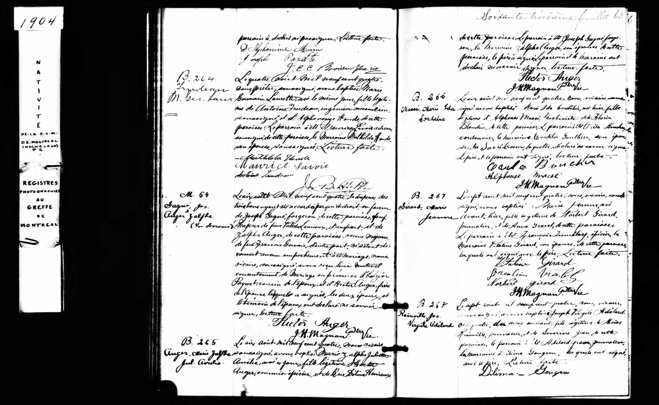 Acte de baptême