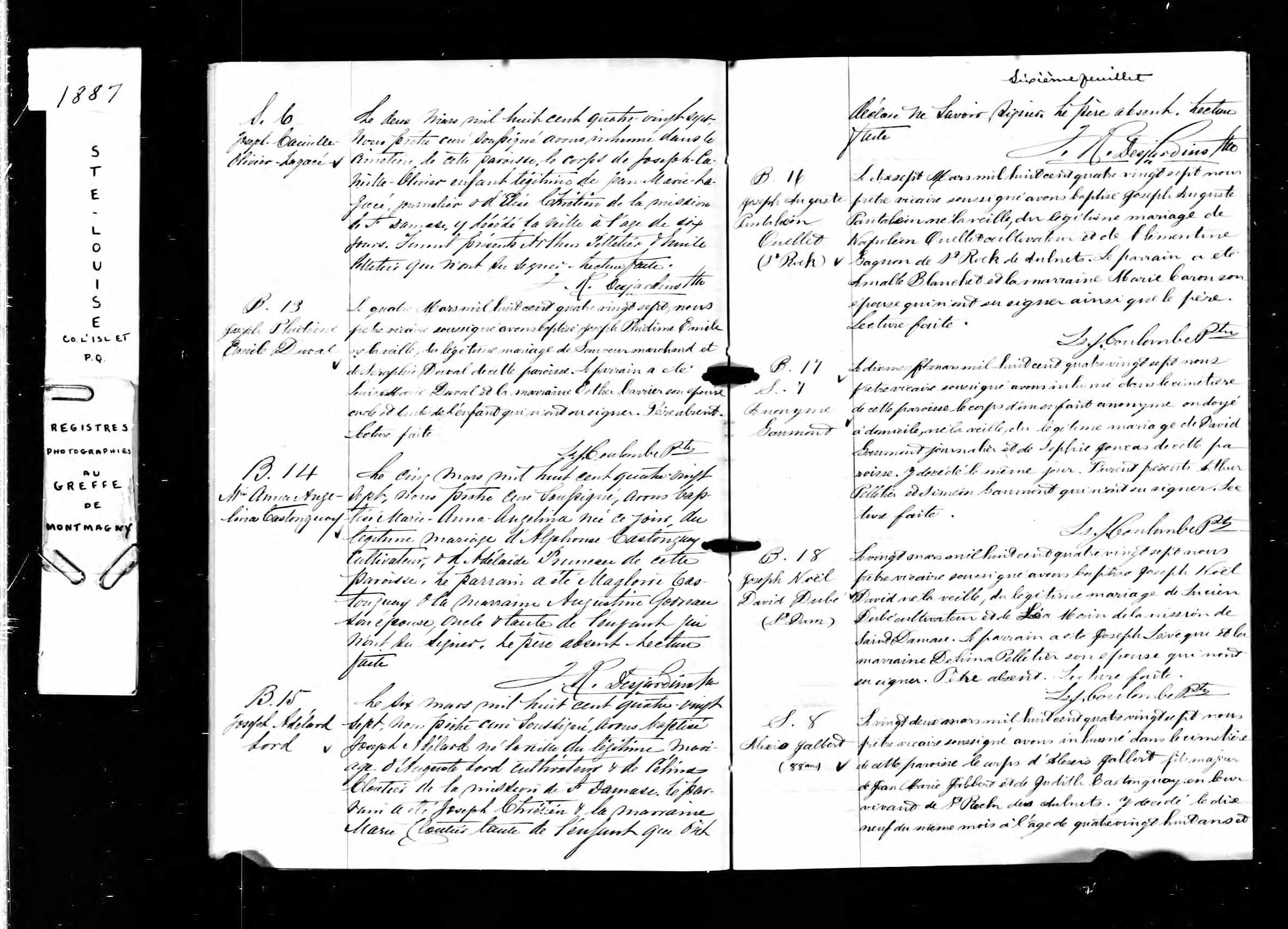 Acte de baptême