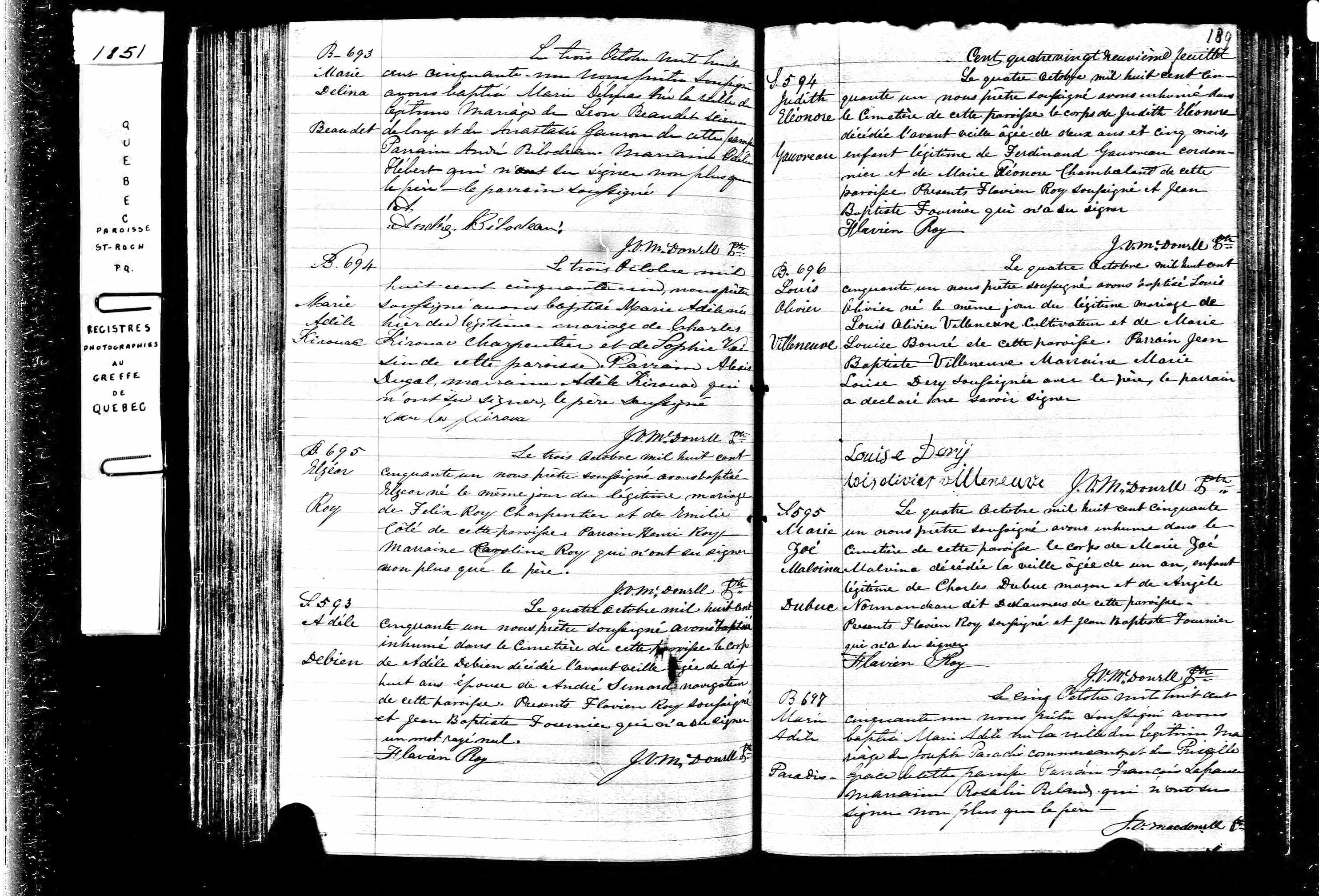 Acte de baptême
