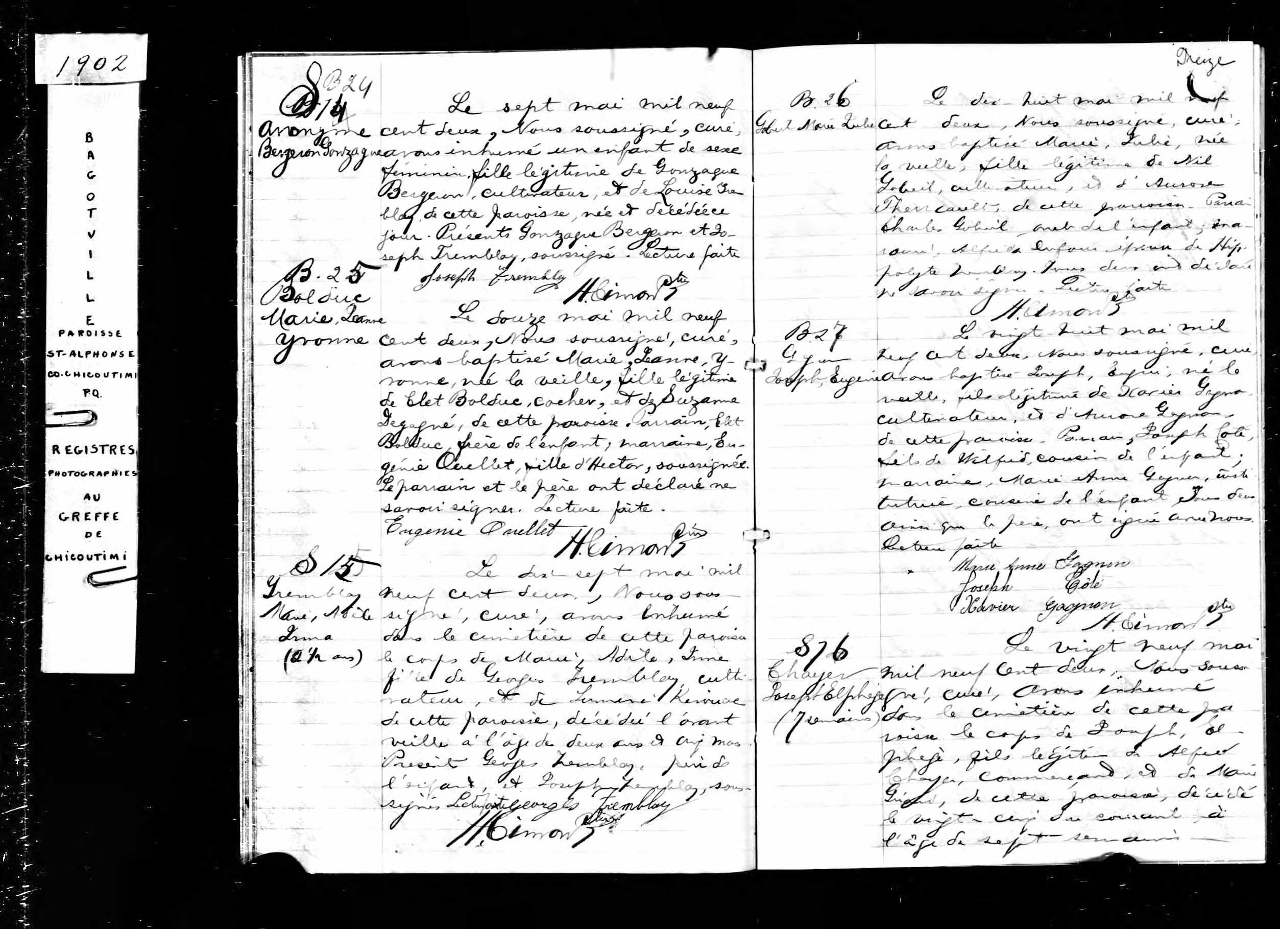 Acte de baptême