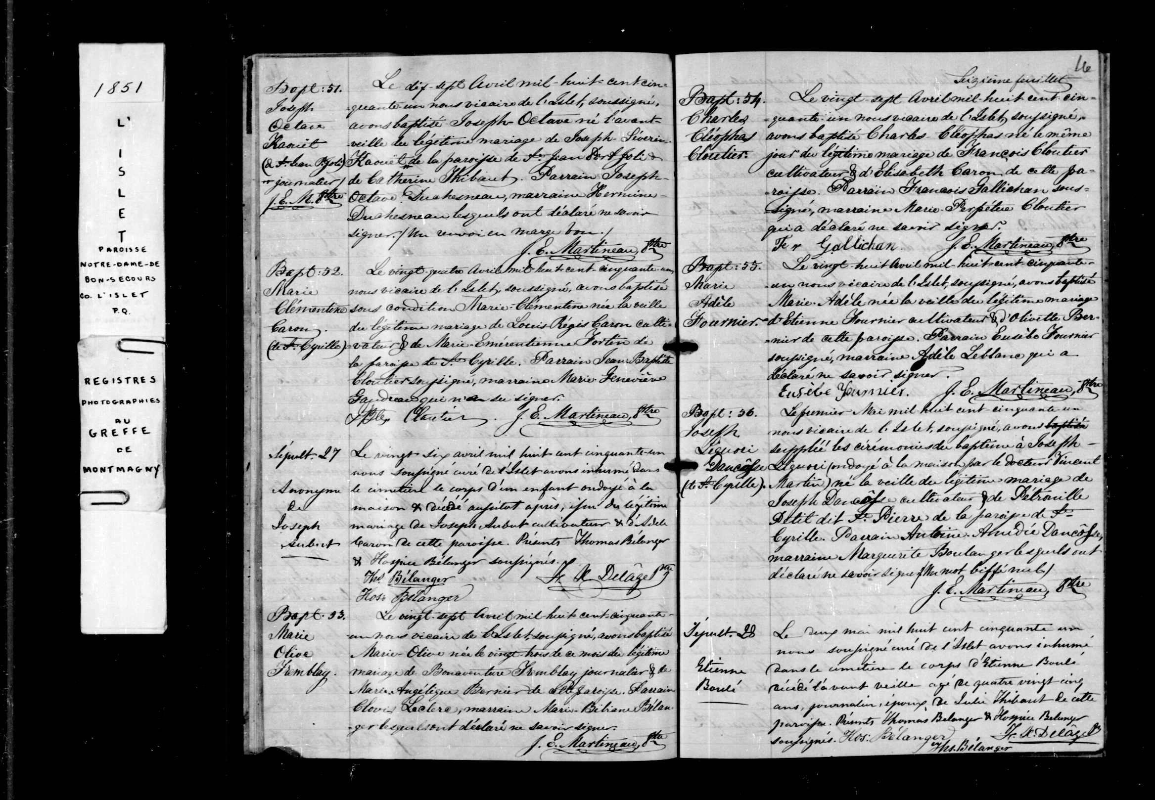 Acte de baptême