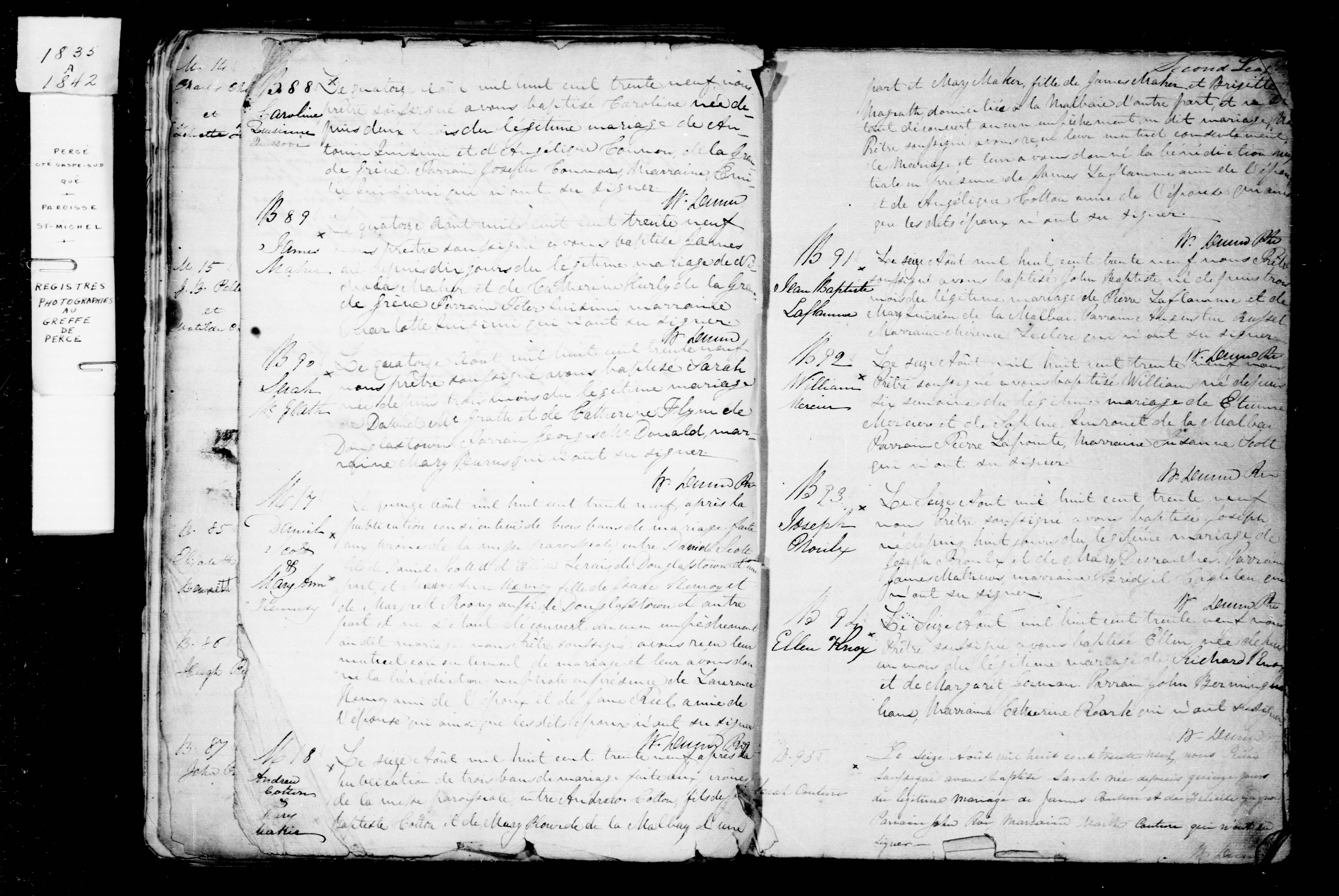 Acte de baptême
