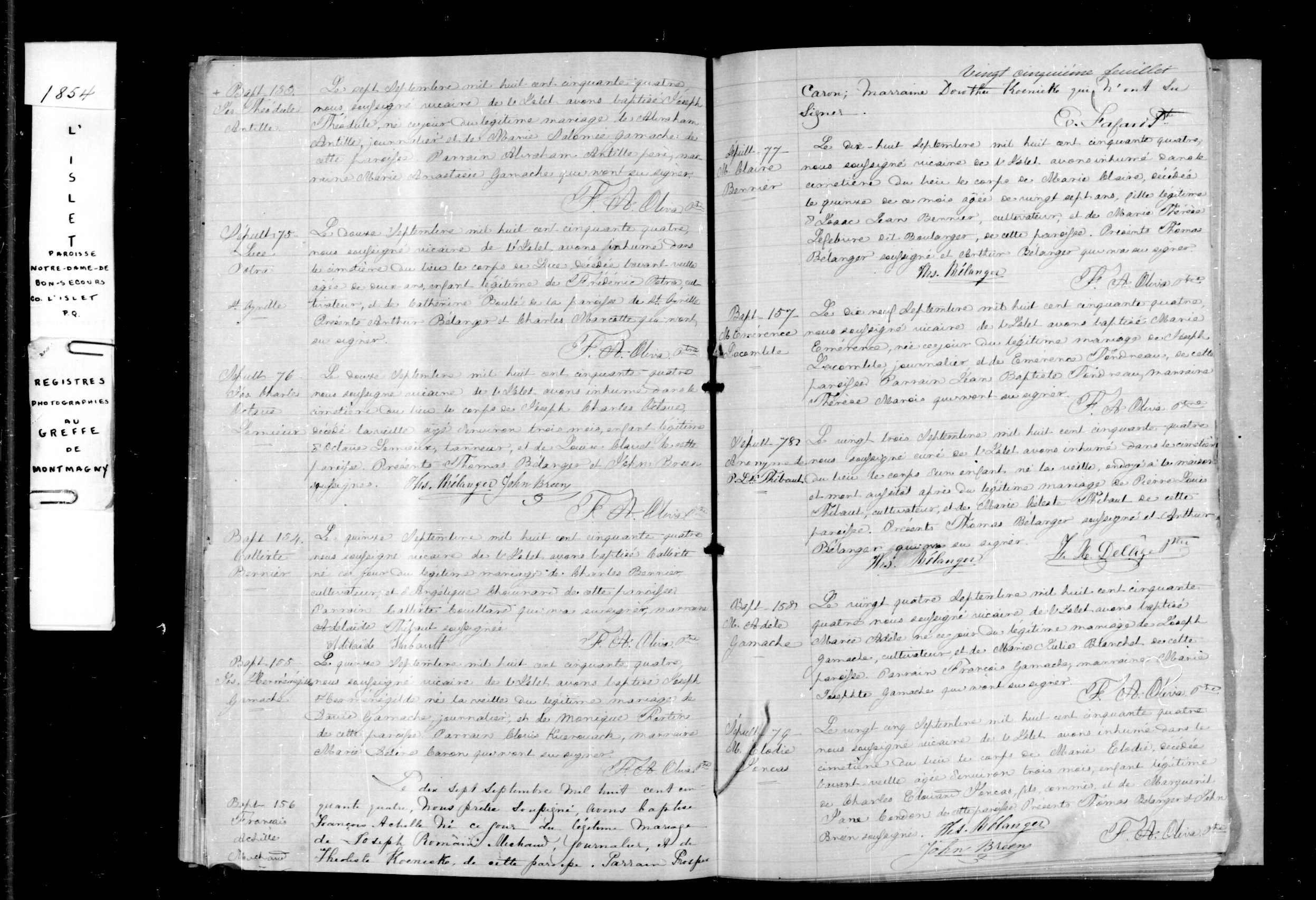 Acte de baptême