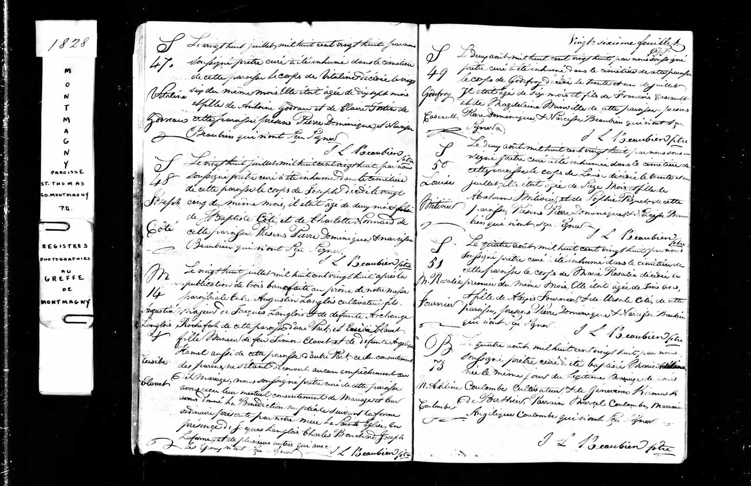 Acte de baptême