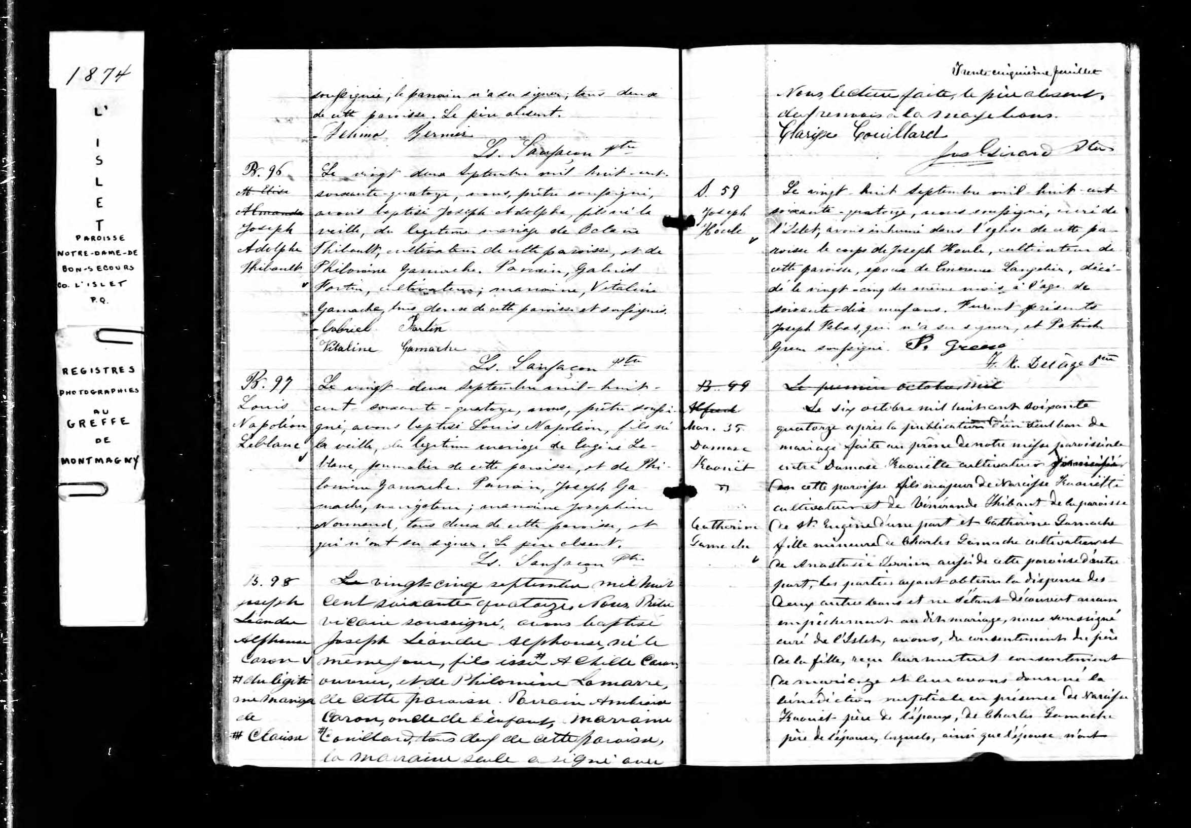 Acte de baptême