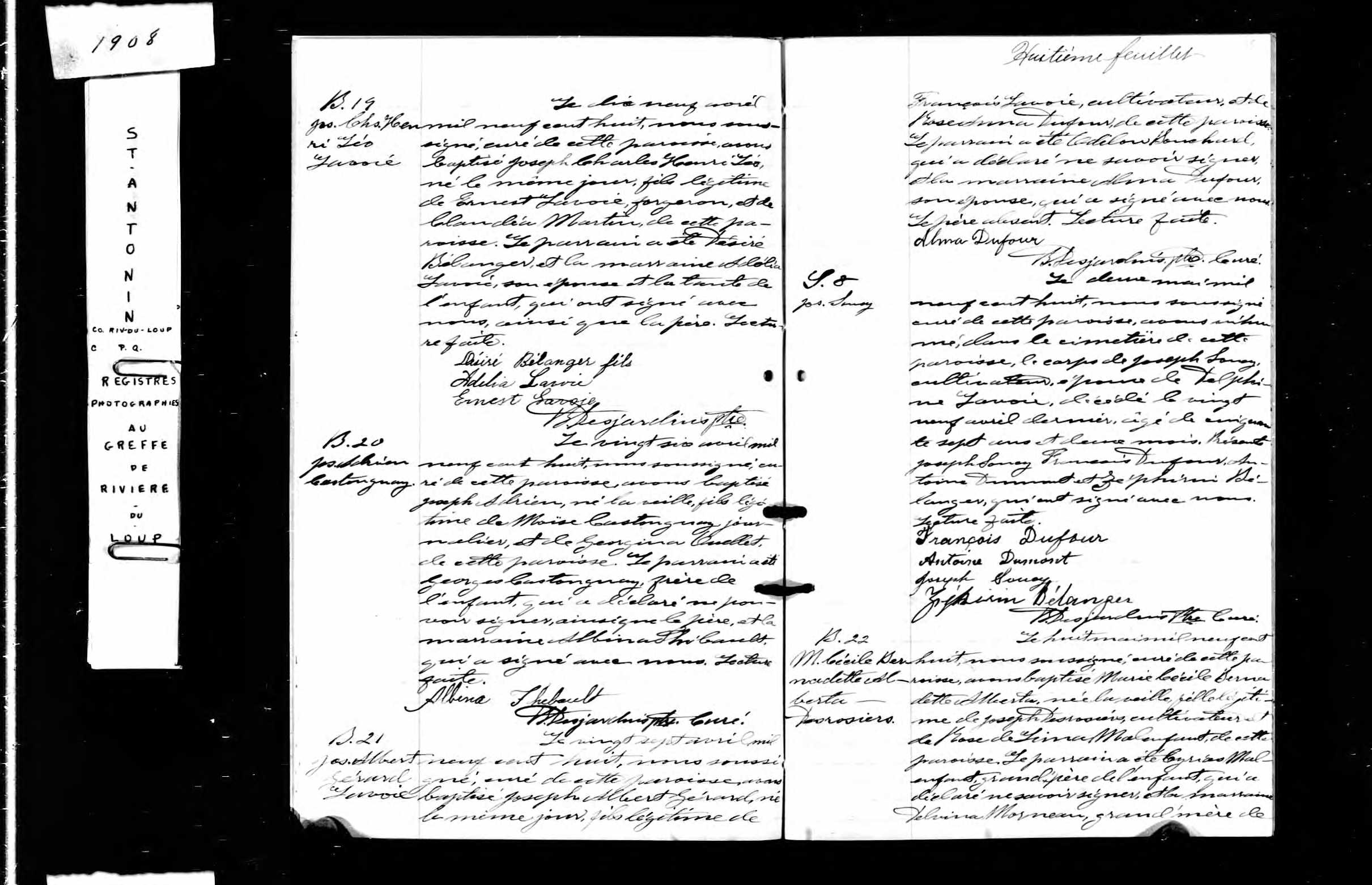 Acte de baptême