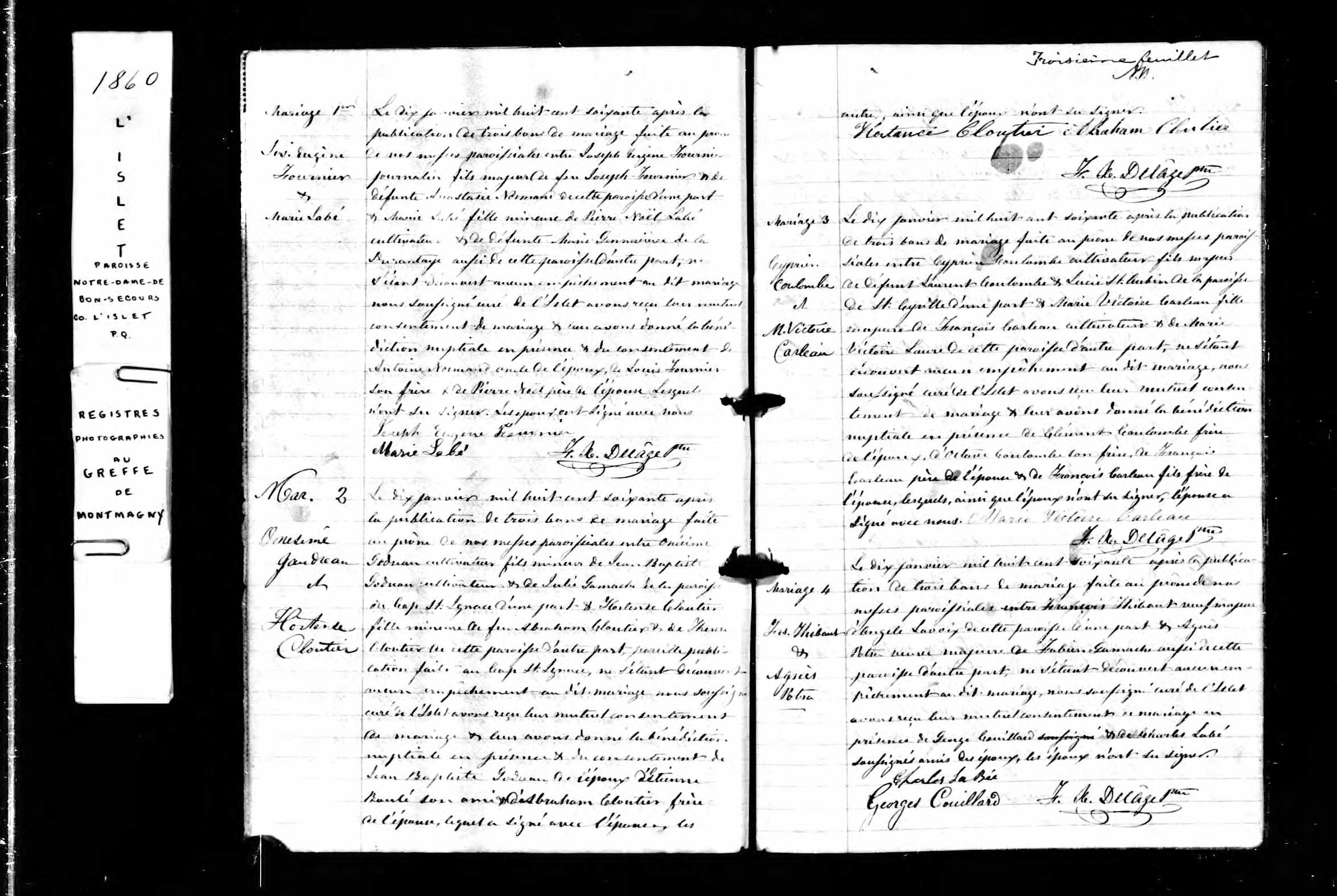 Acte de mariage en secondes noces
