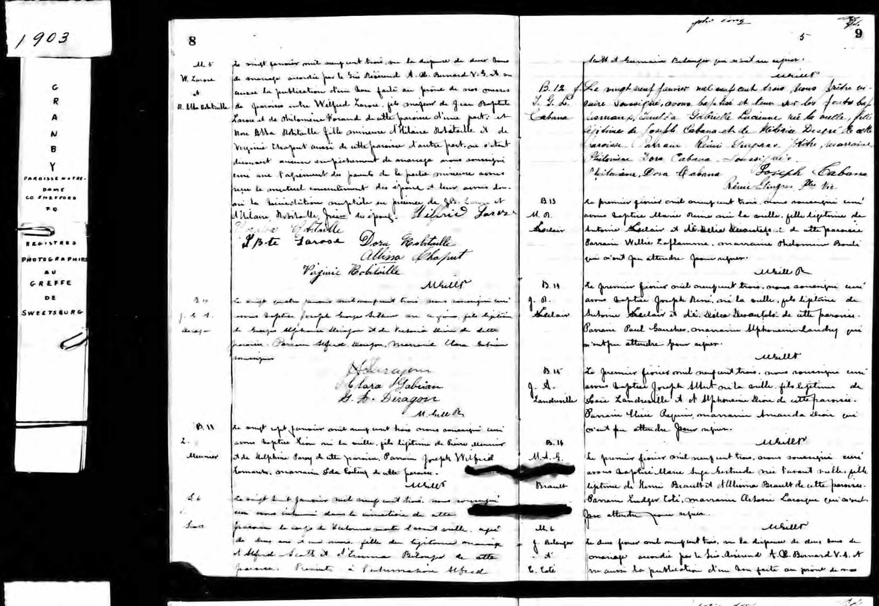 Acte de baptême