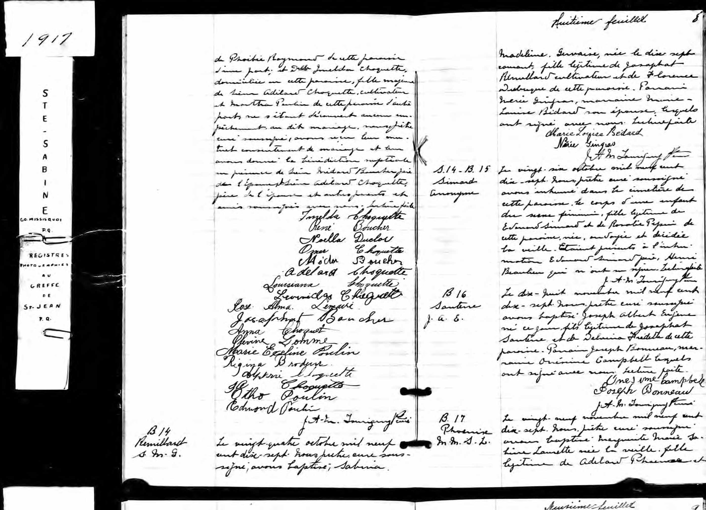Acte de baptême