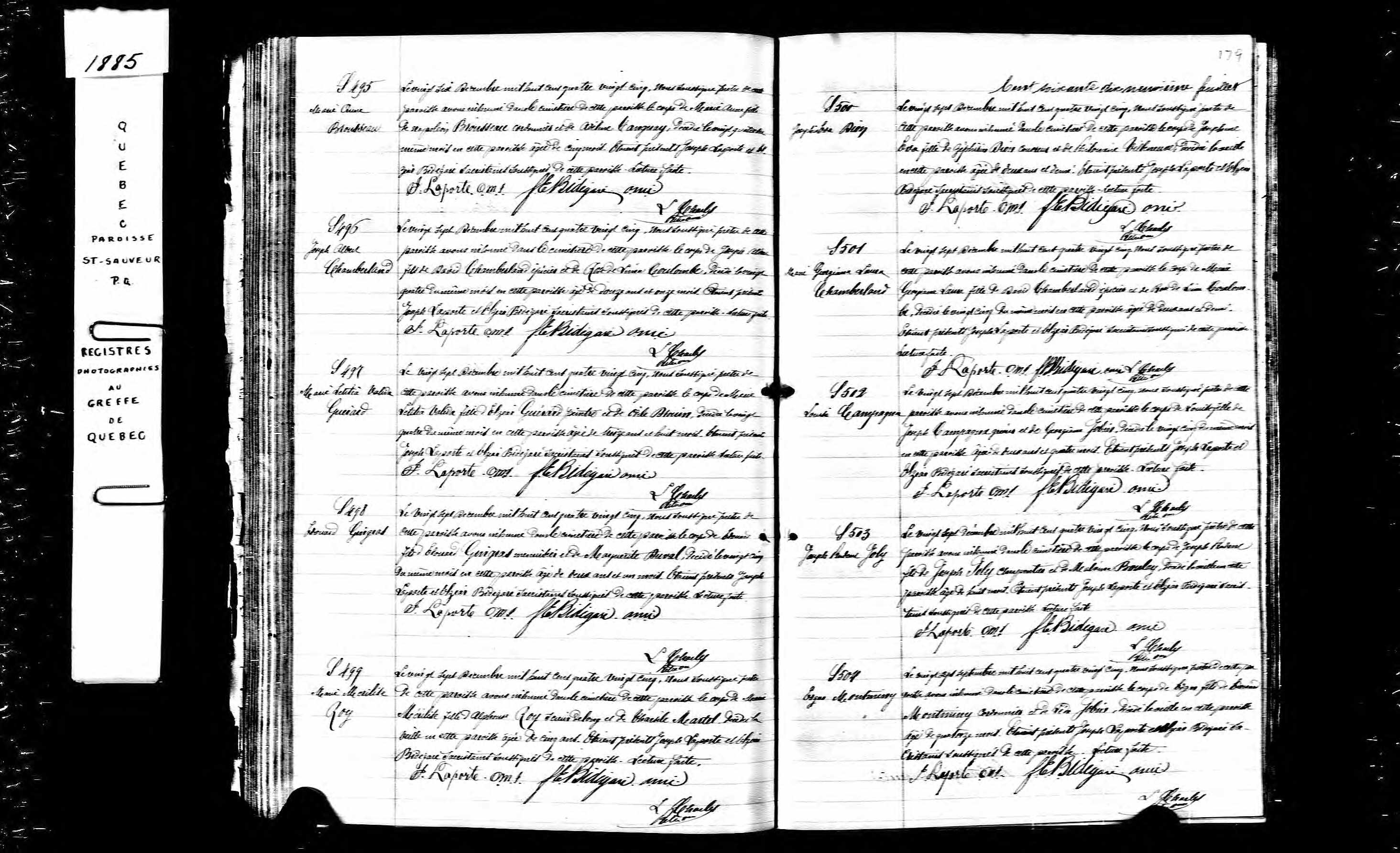 Acte de sépulture Acte de sépulture