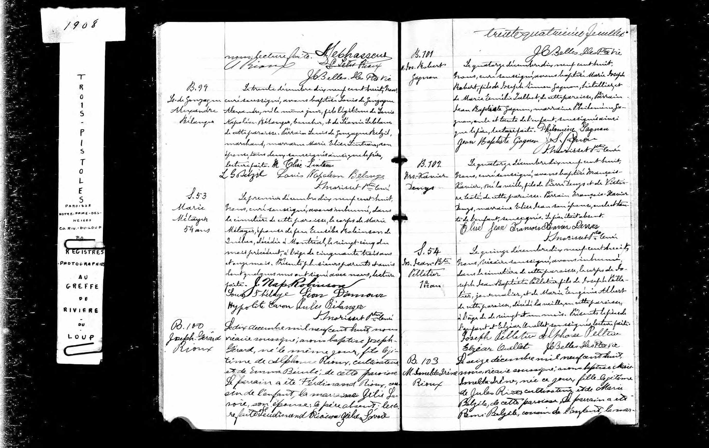 Acte de baptême