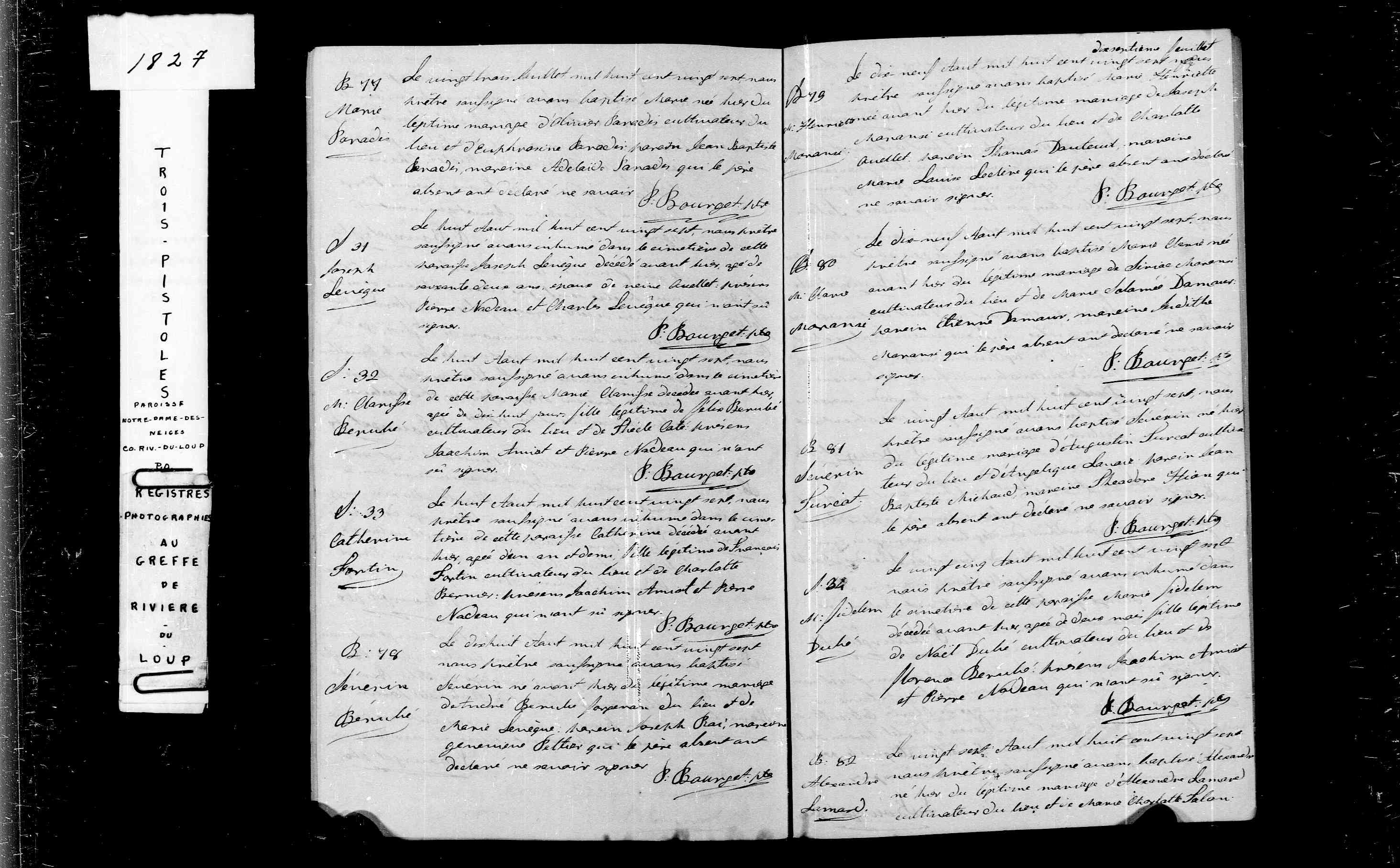 Acte de baptême