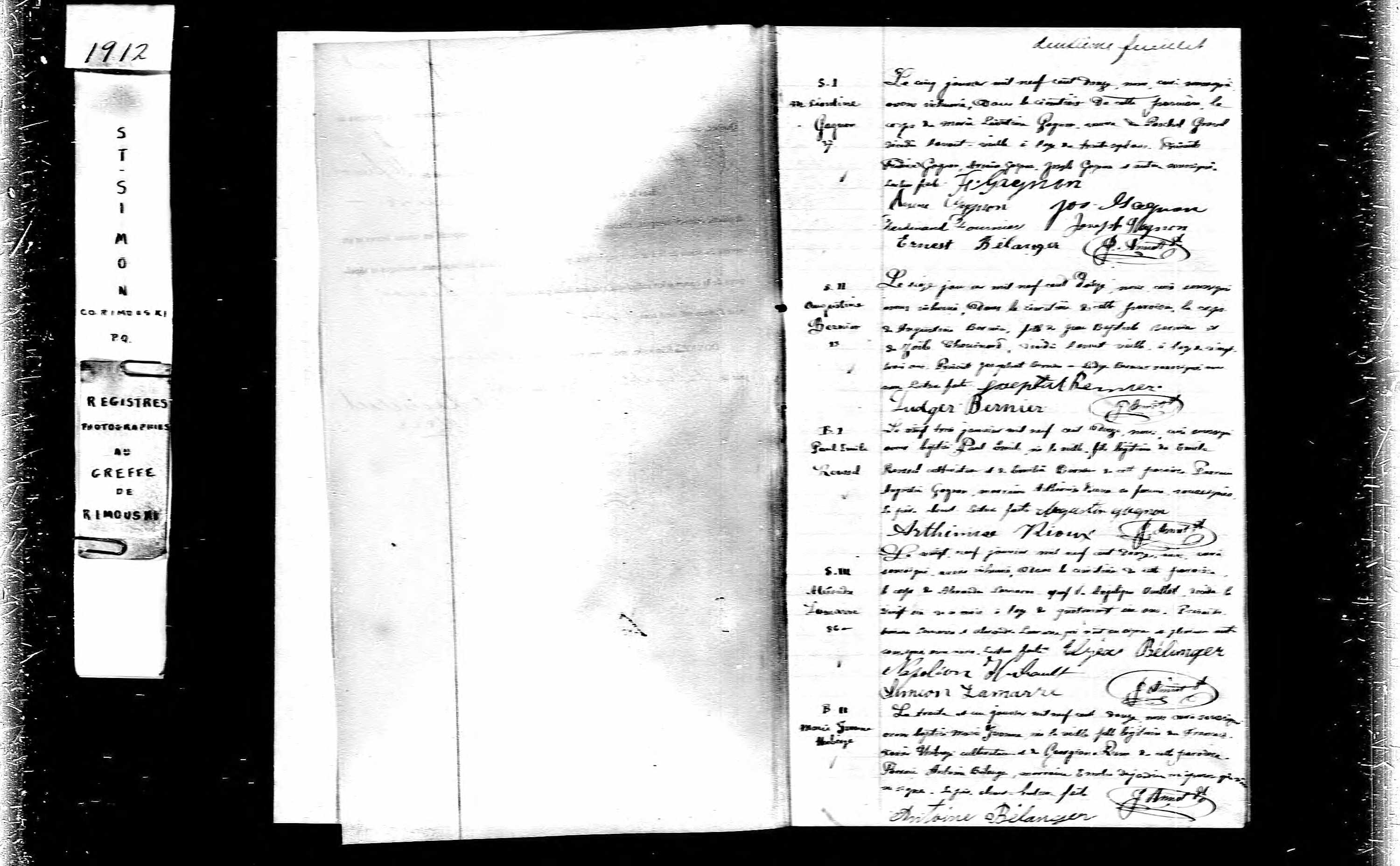 Acte de sépulture