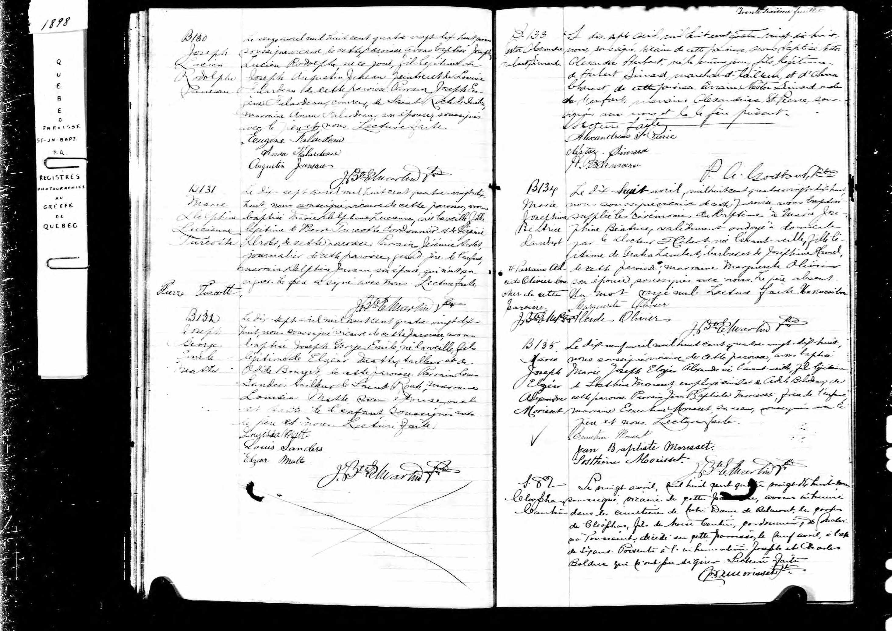 Acte de baptême
