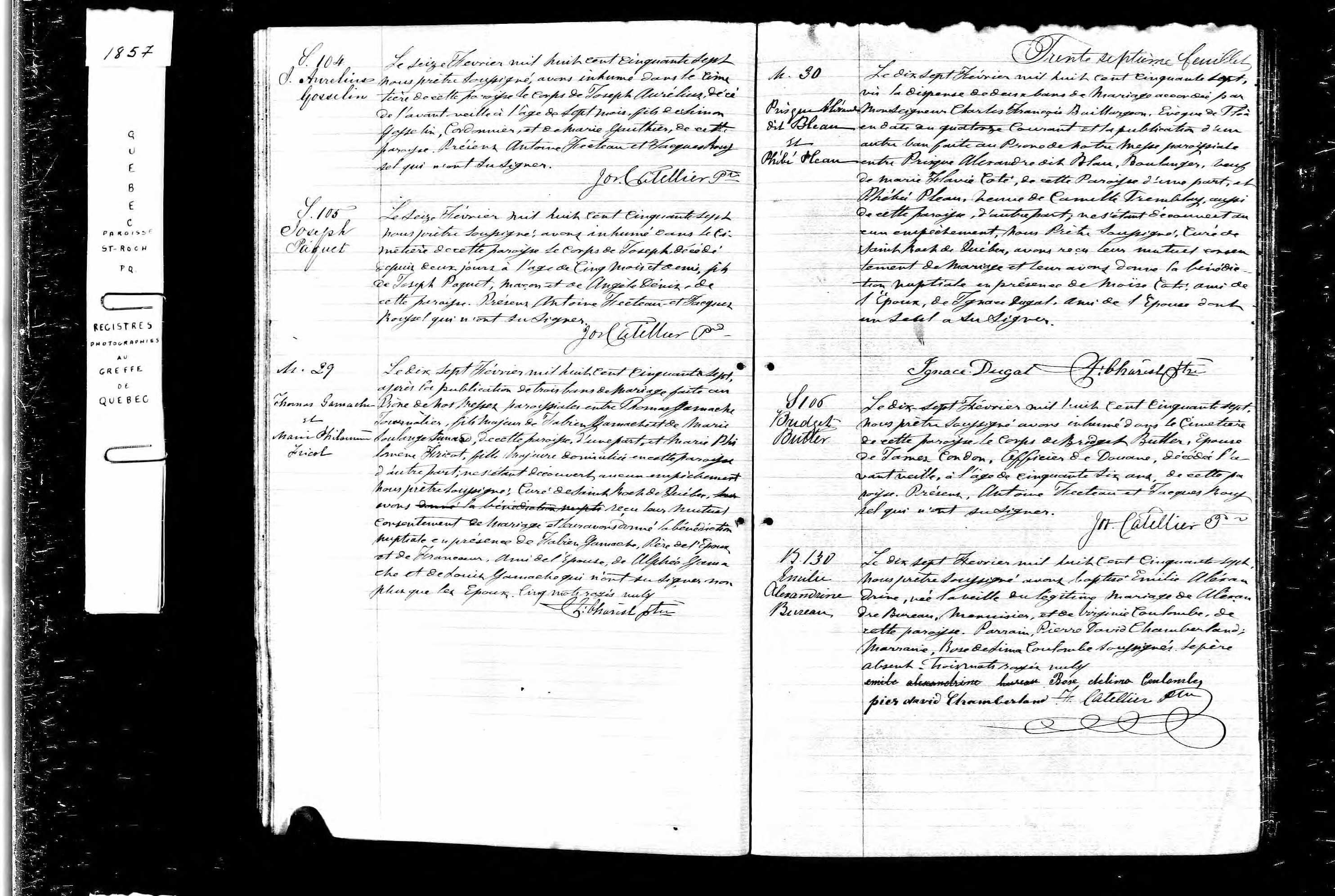 Acte de baptême