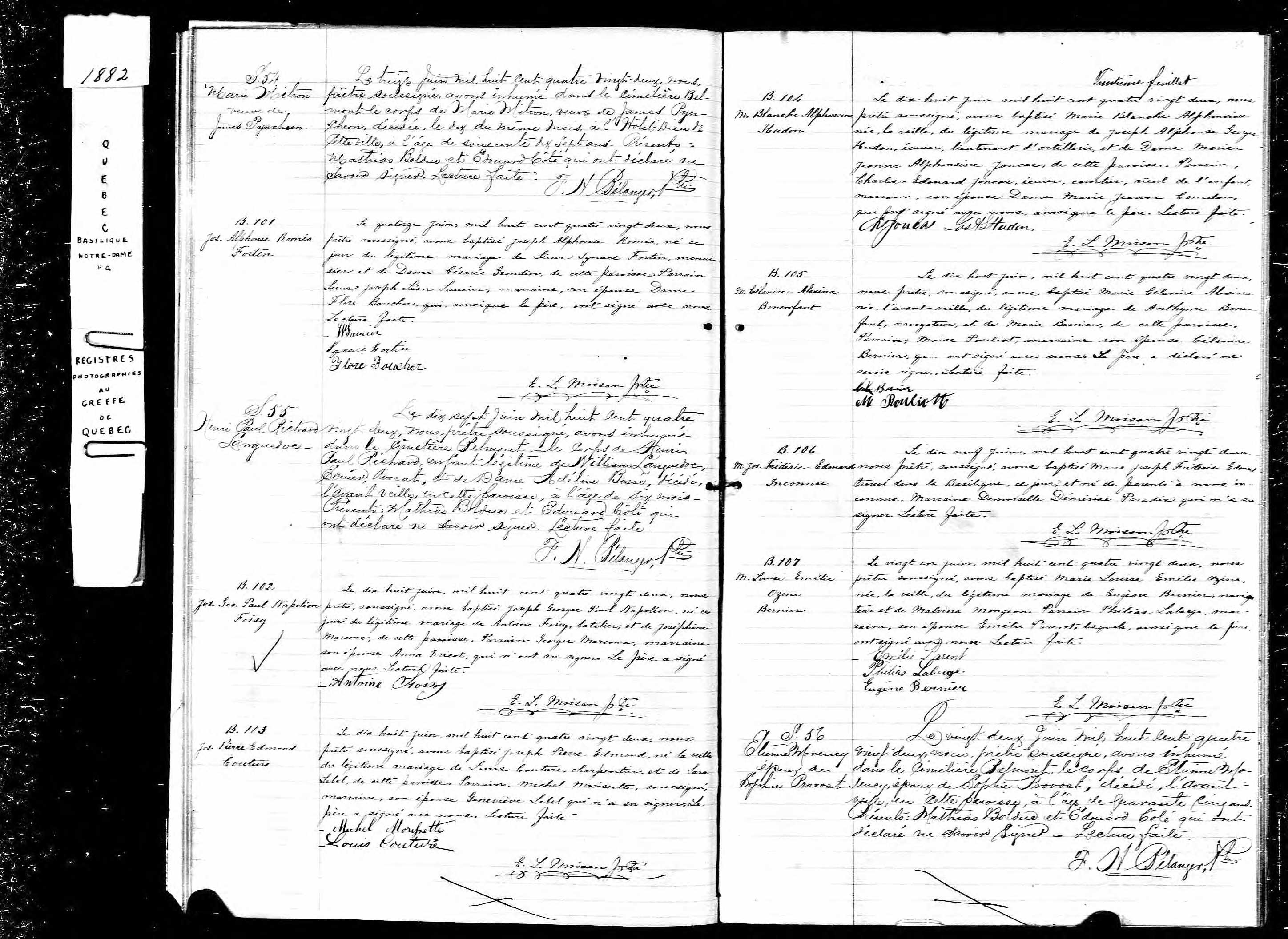 Acte de baptême