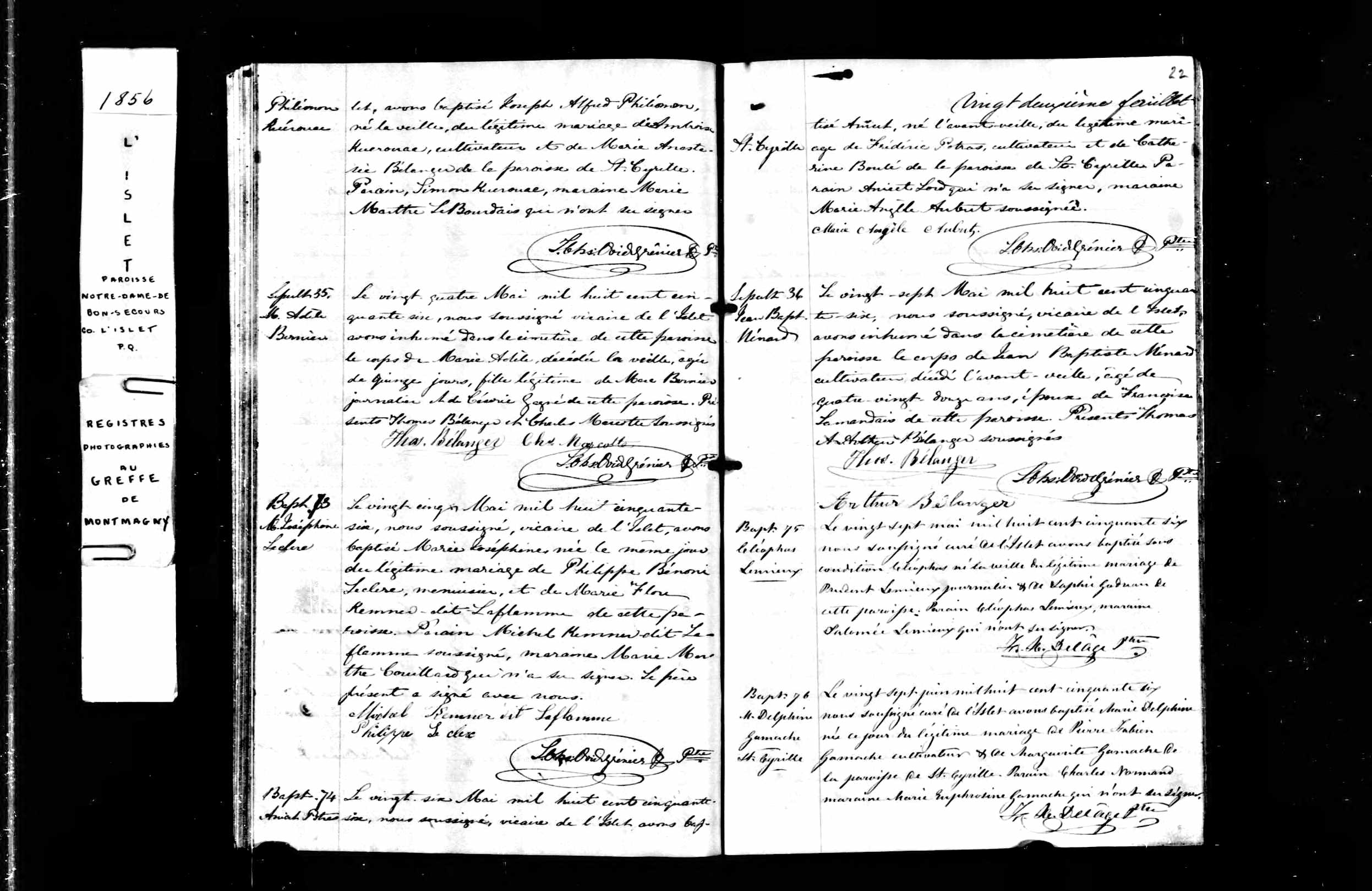 Acte de baptême