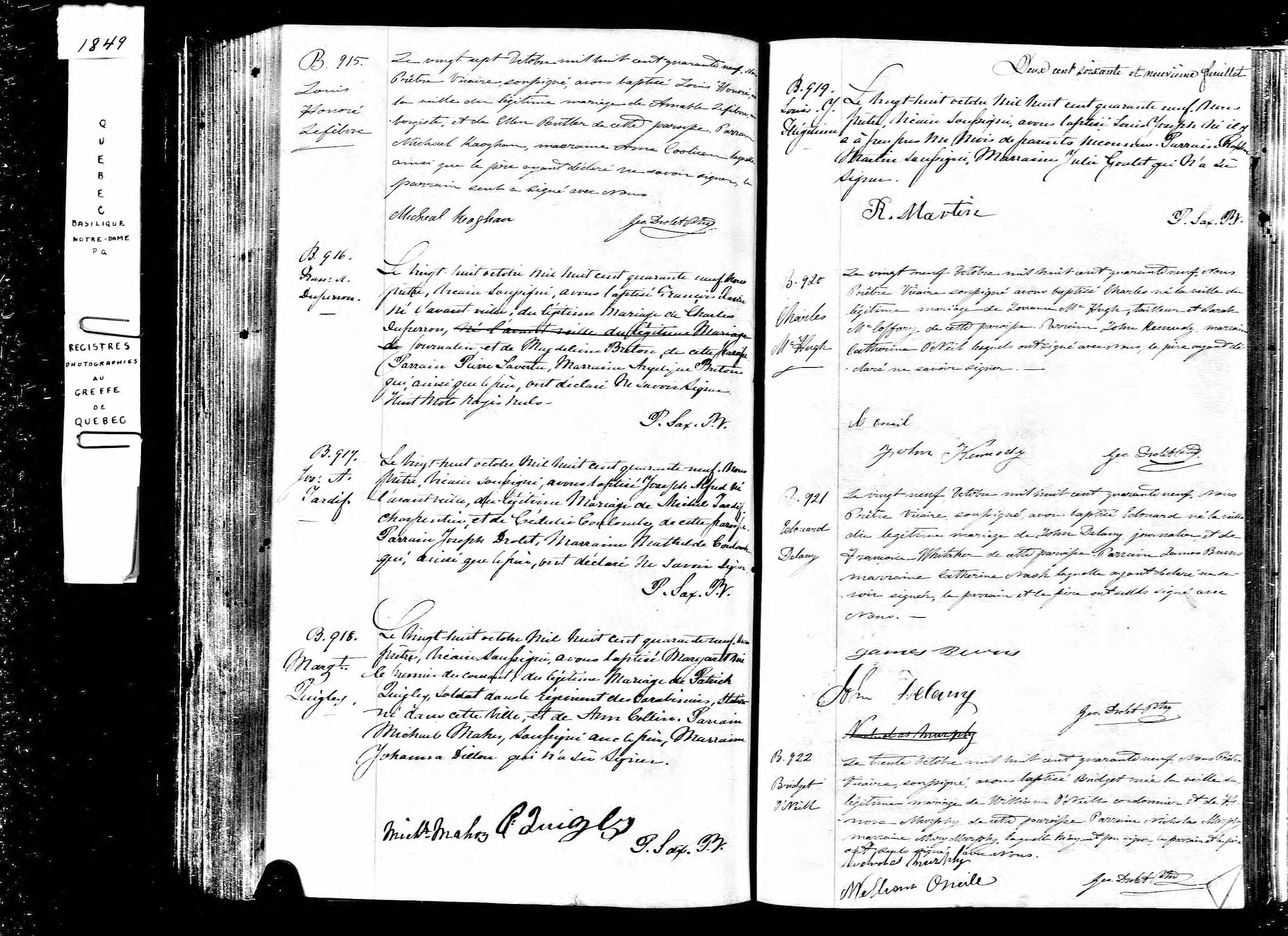 Acte de baptême