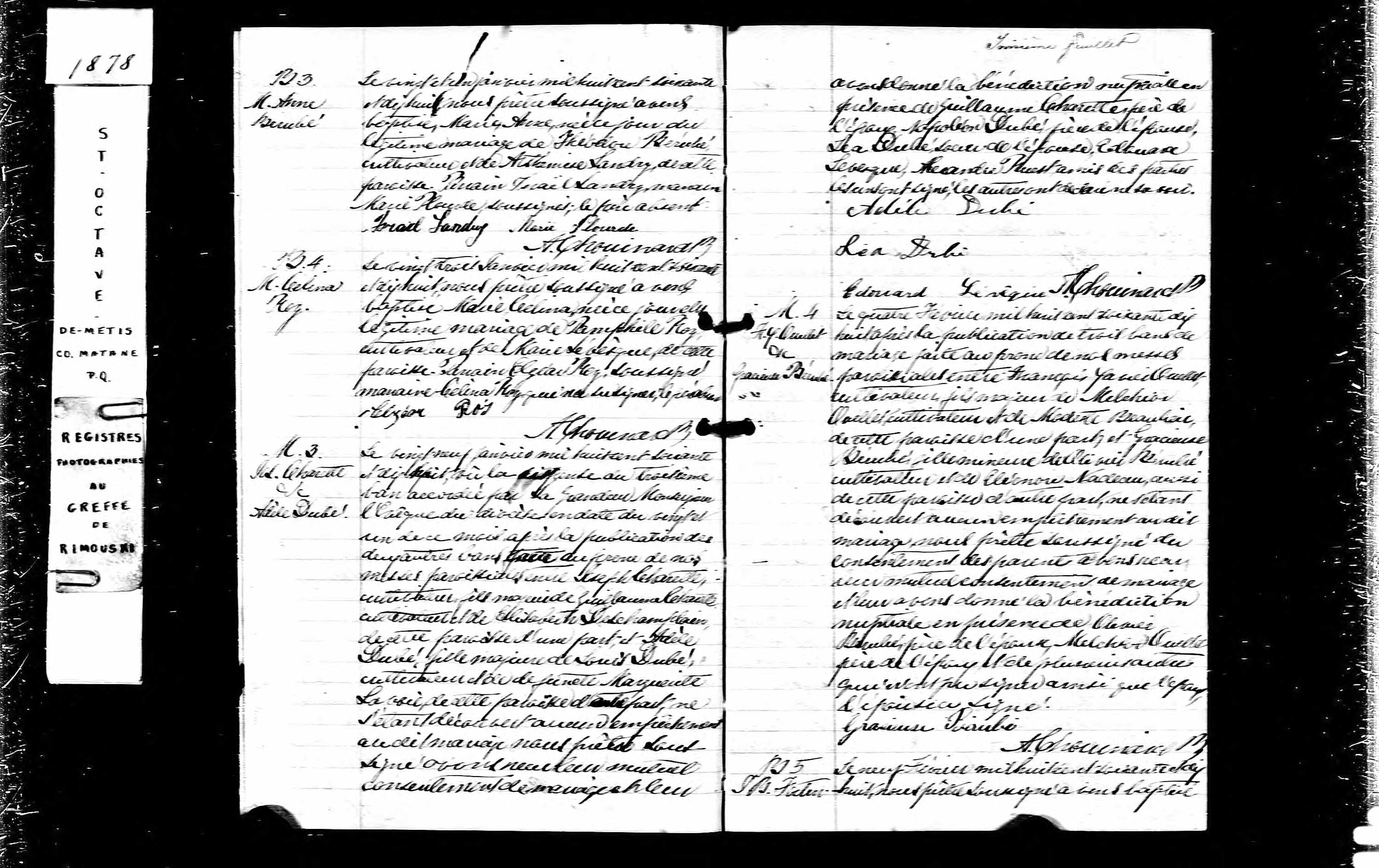 Acte de baptême