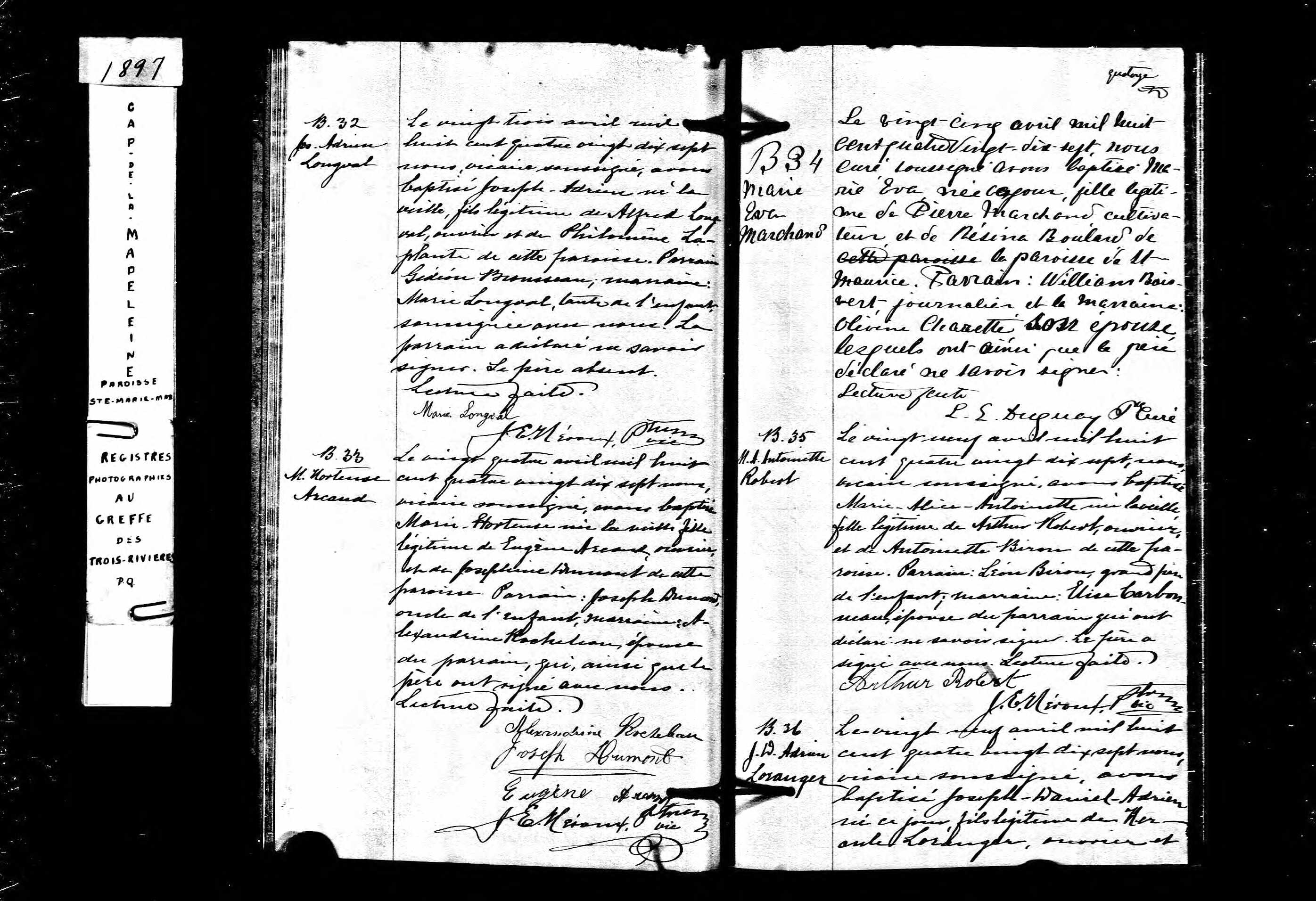 Acte de baptême