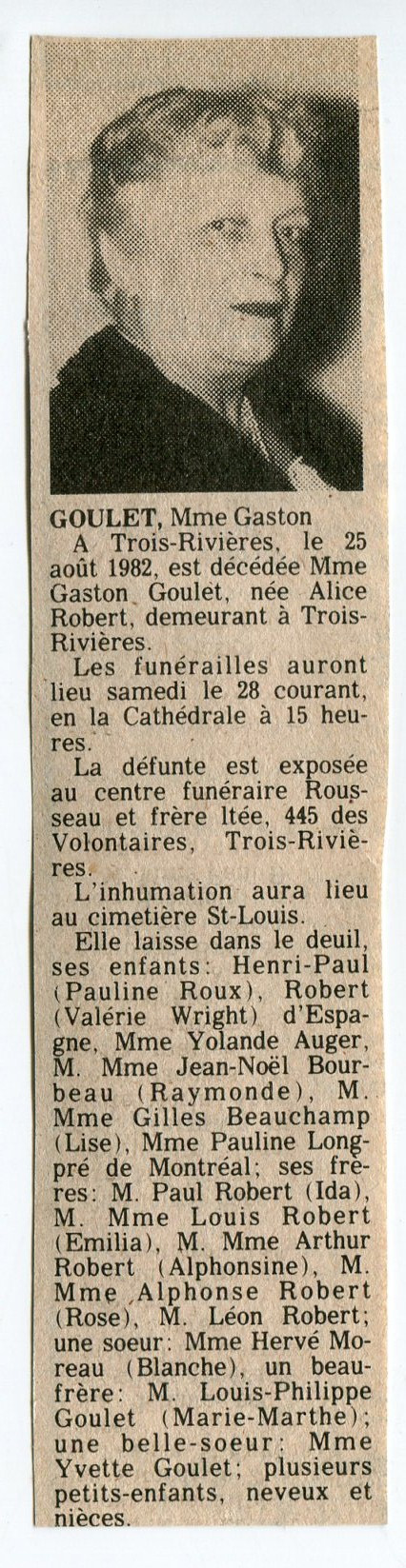 Nécrologie