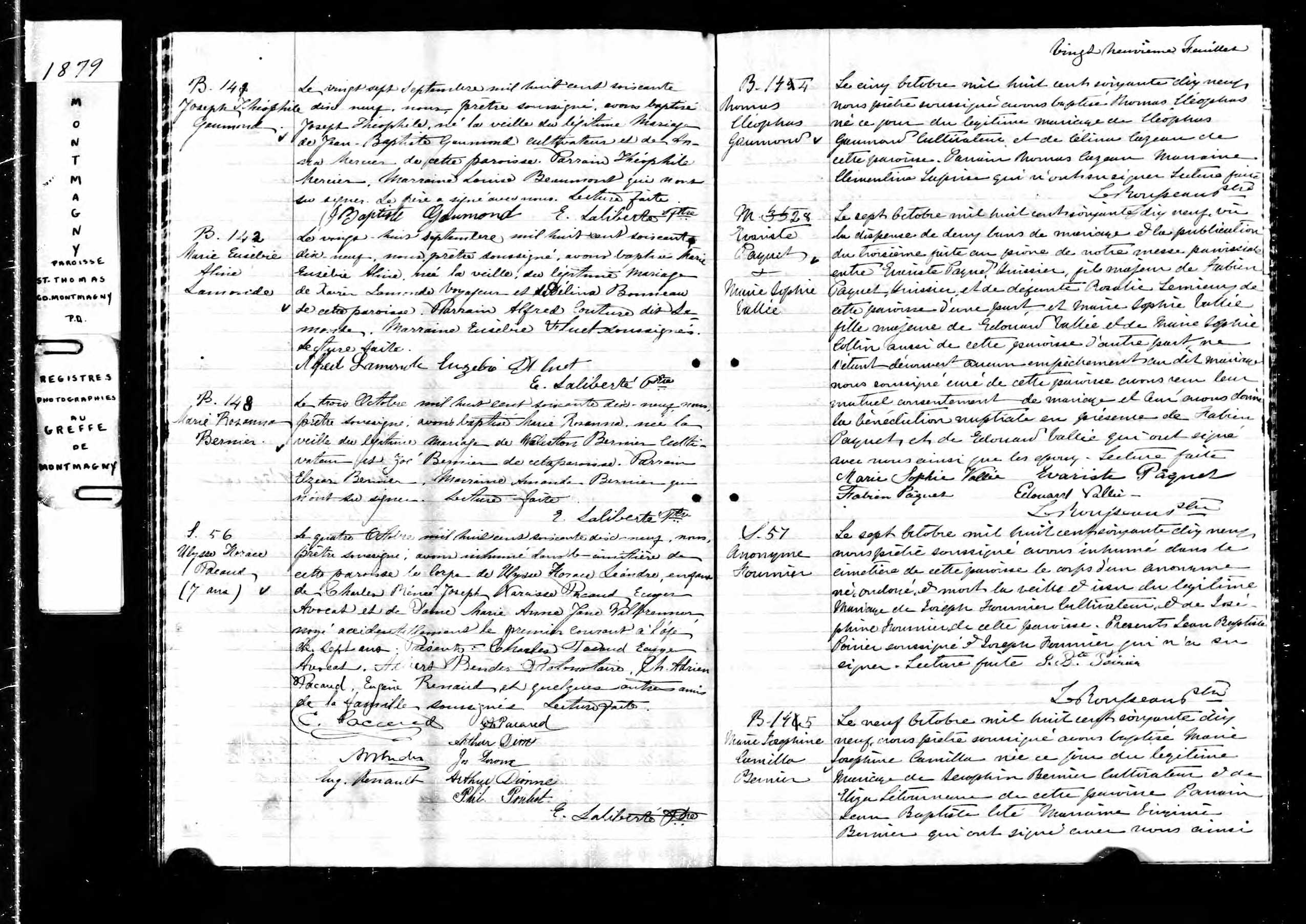 Acte de baptême Acte de baptême