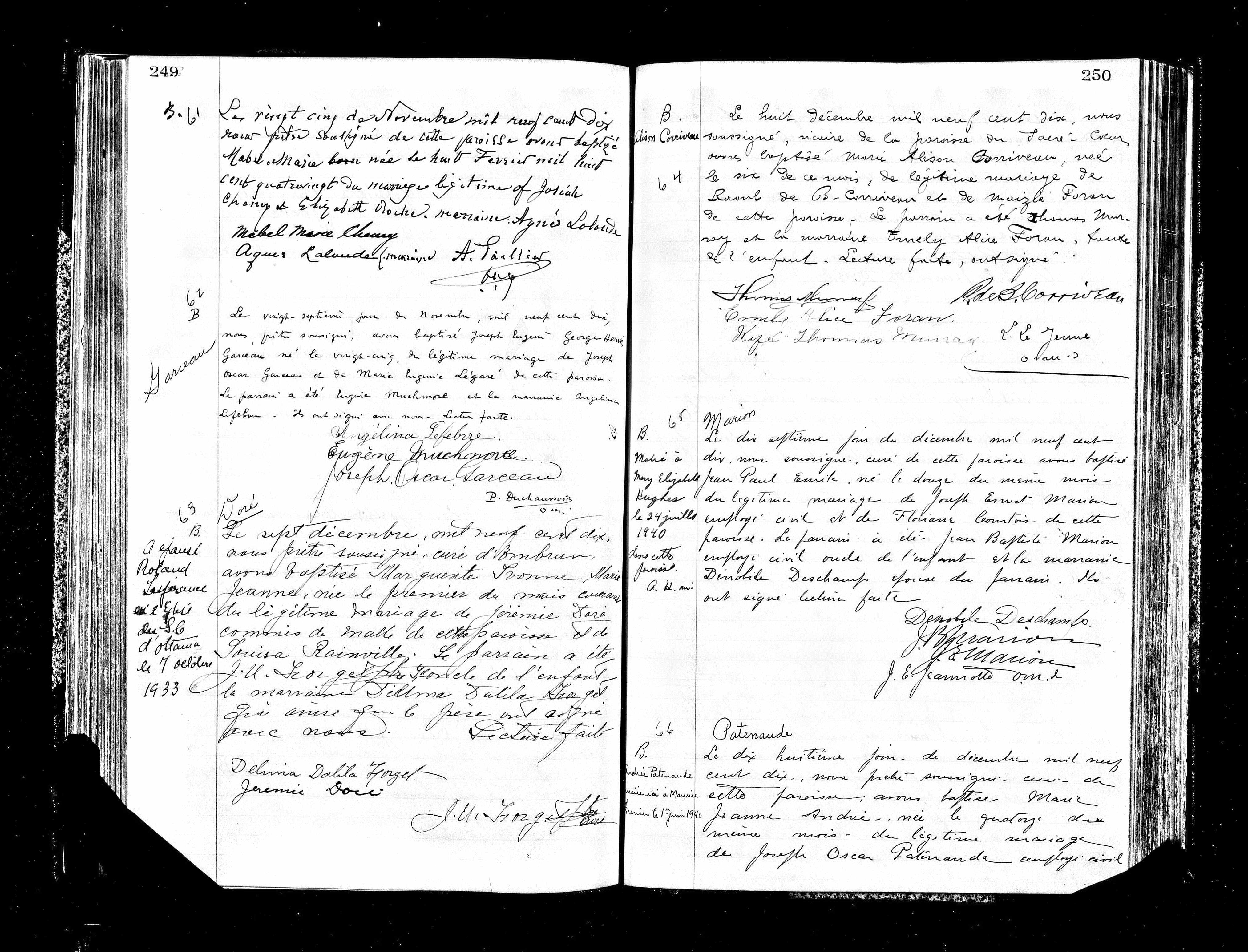 Acte de baptême