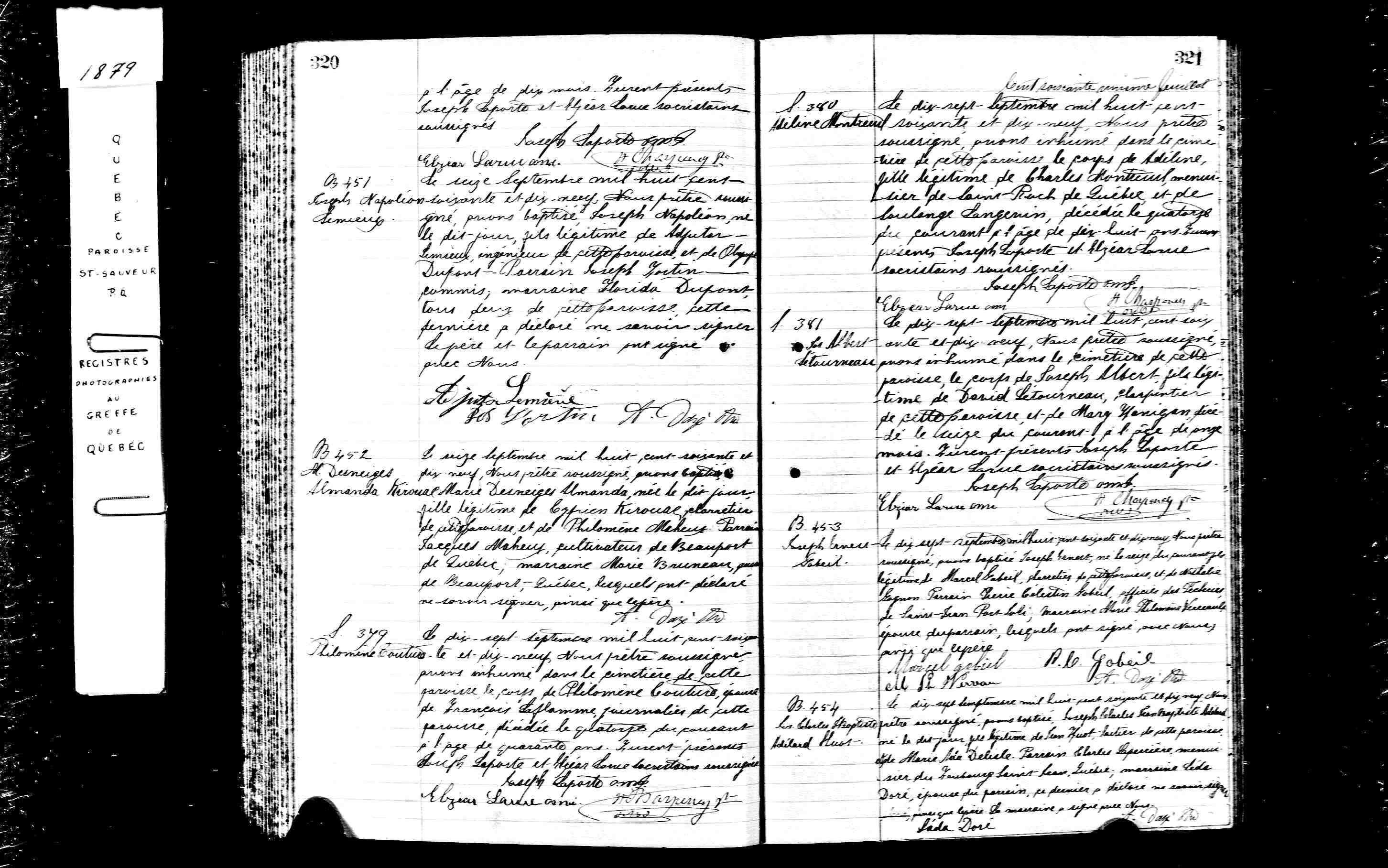 Acte de baptême