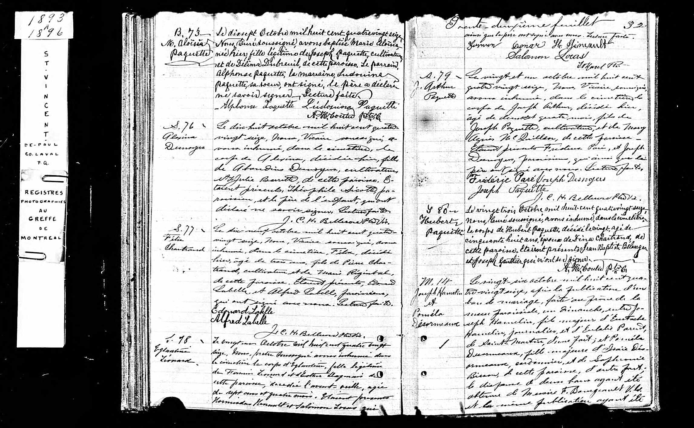 Acte de baptême