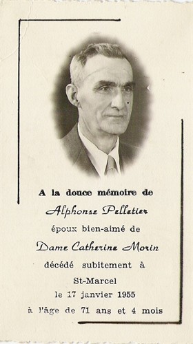 Carte mortuaire