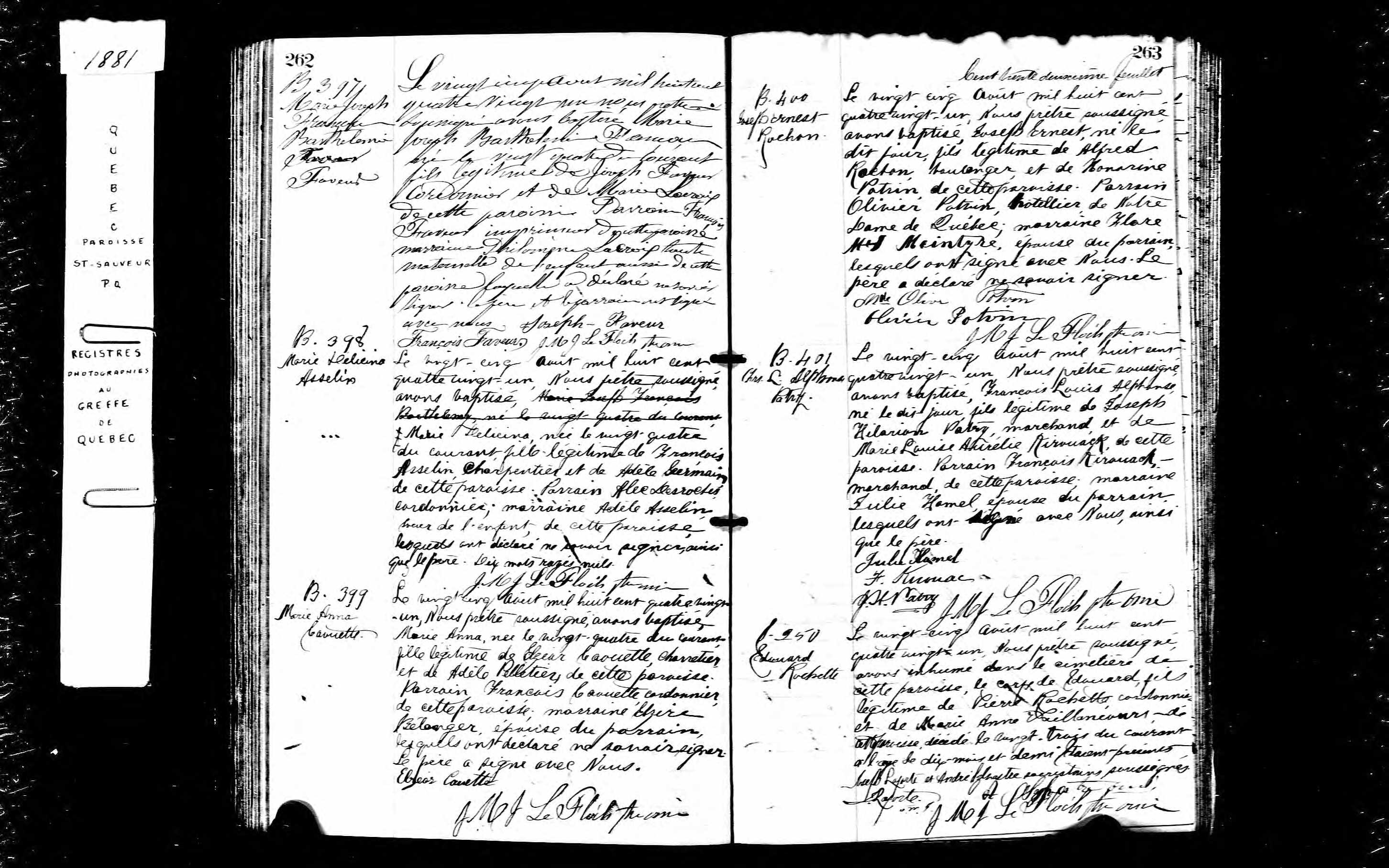 Acte de baptême Acte de baptême
