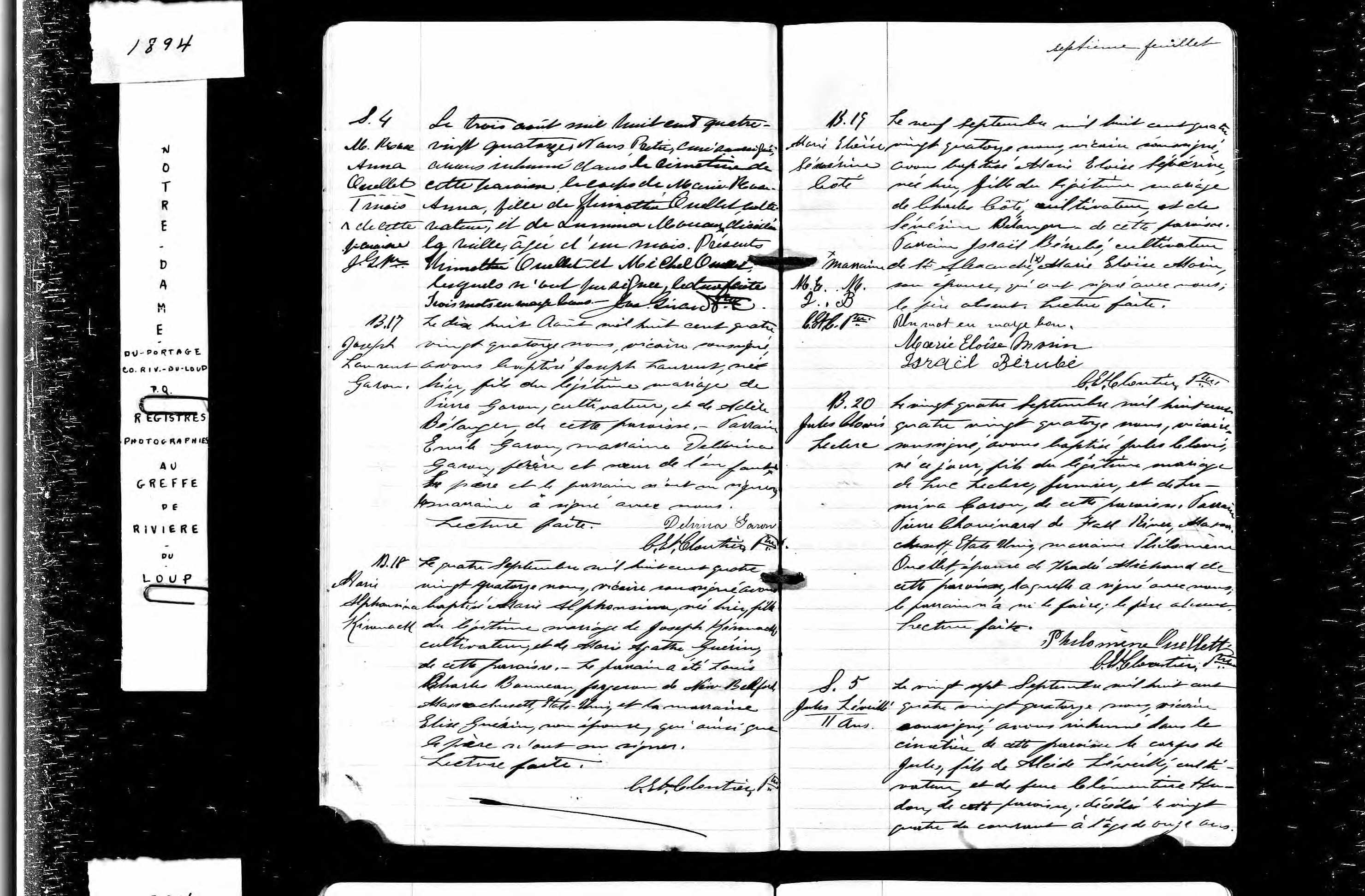 Acte de baptême