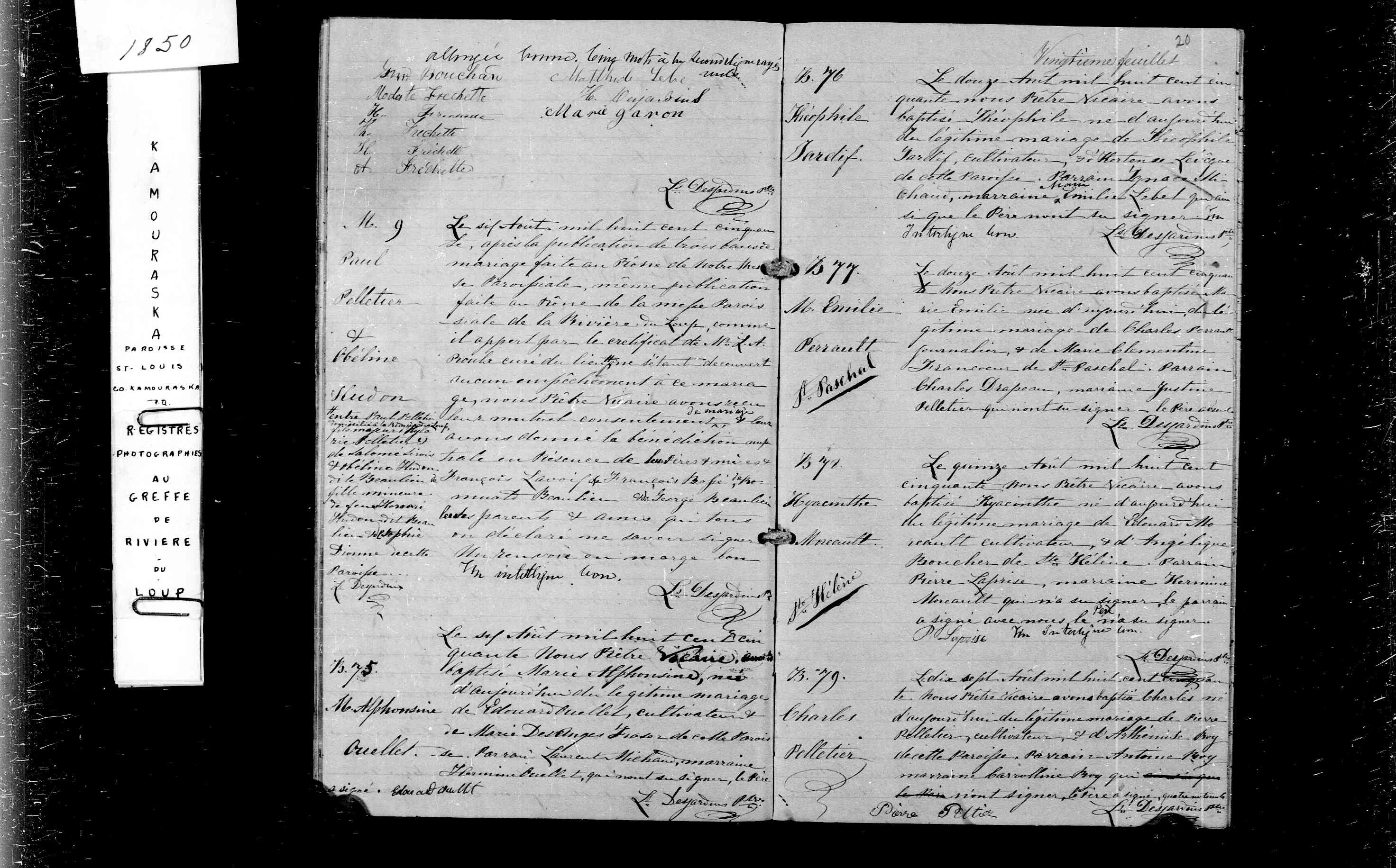 Acte de baptême