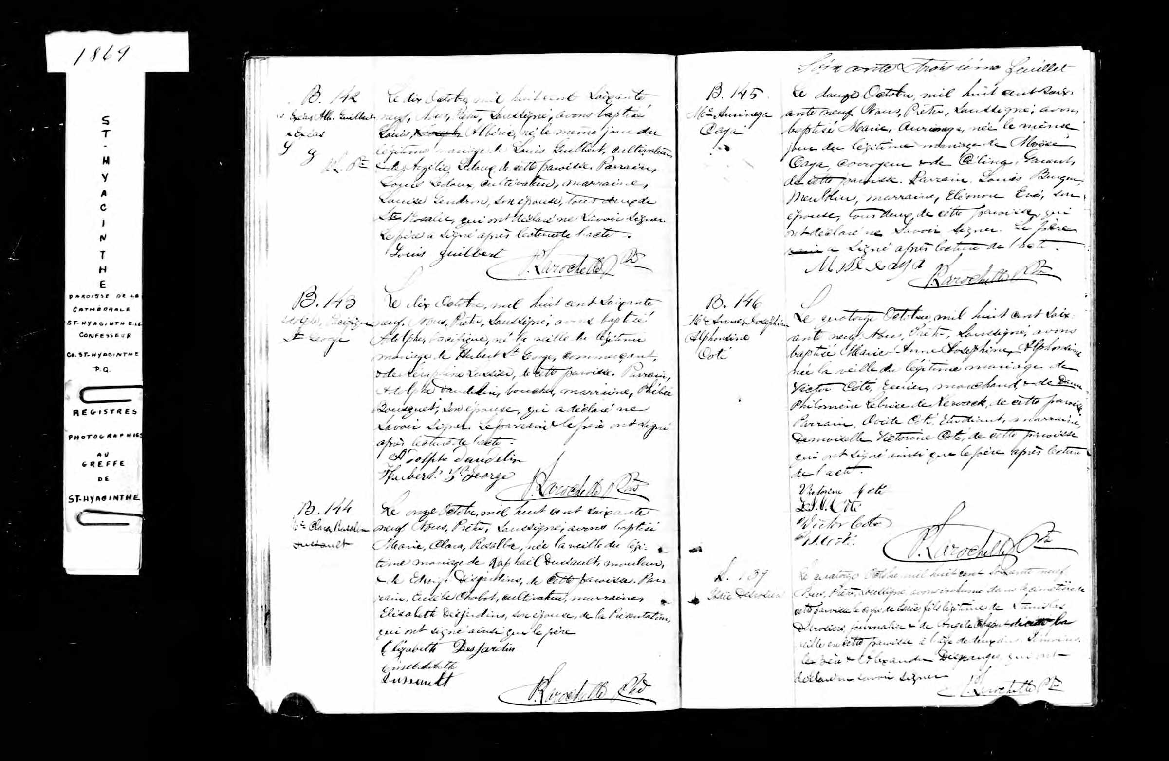 Acte de baptême Acte de baptême
