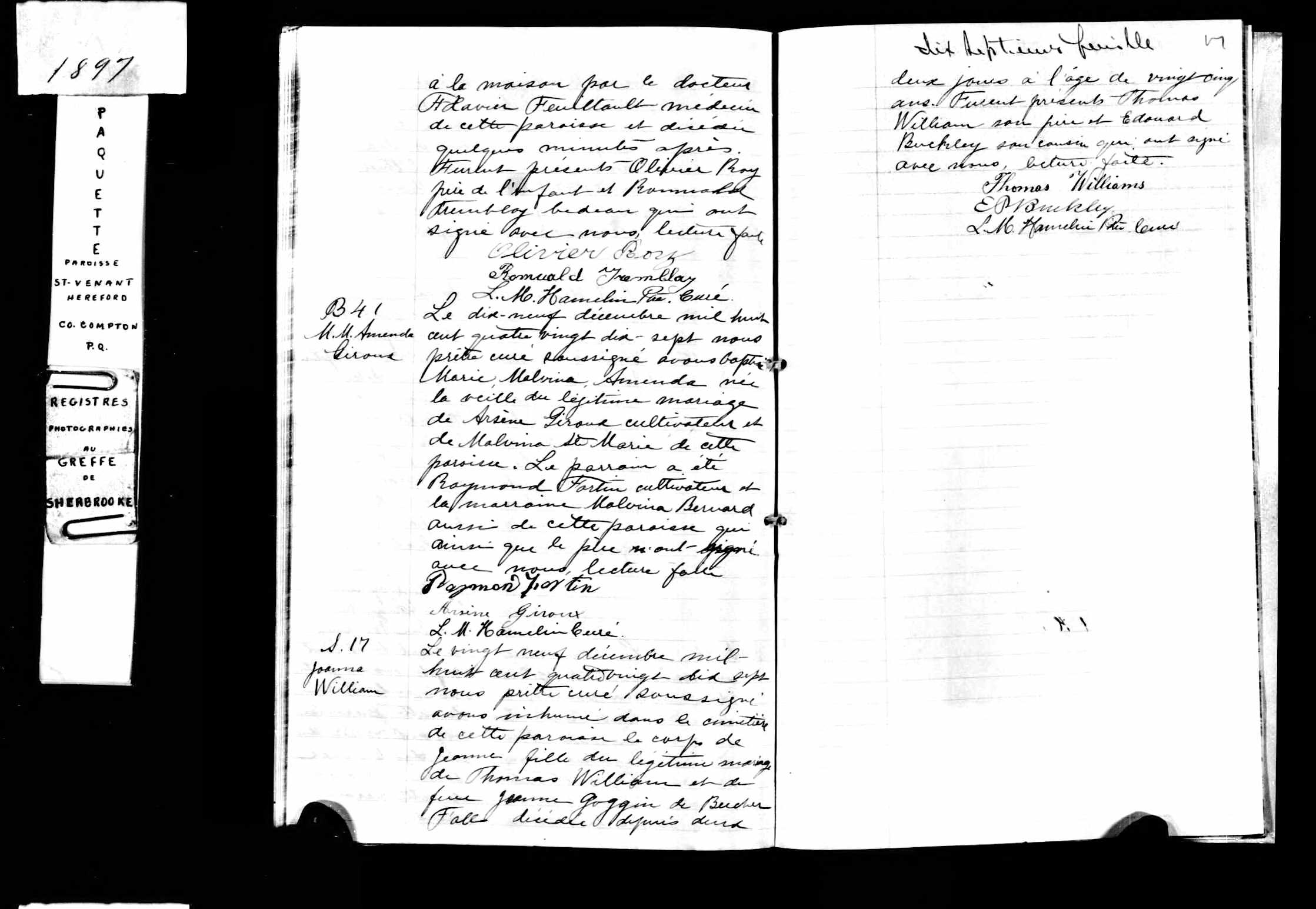 Acte de baptême