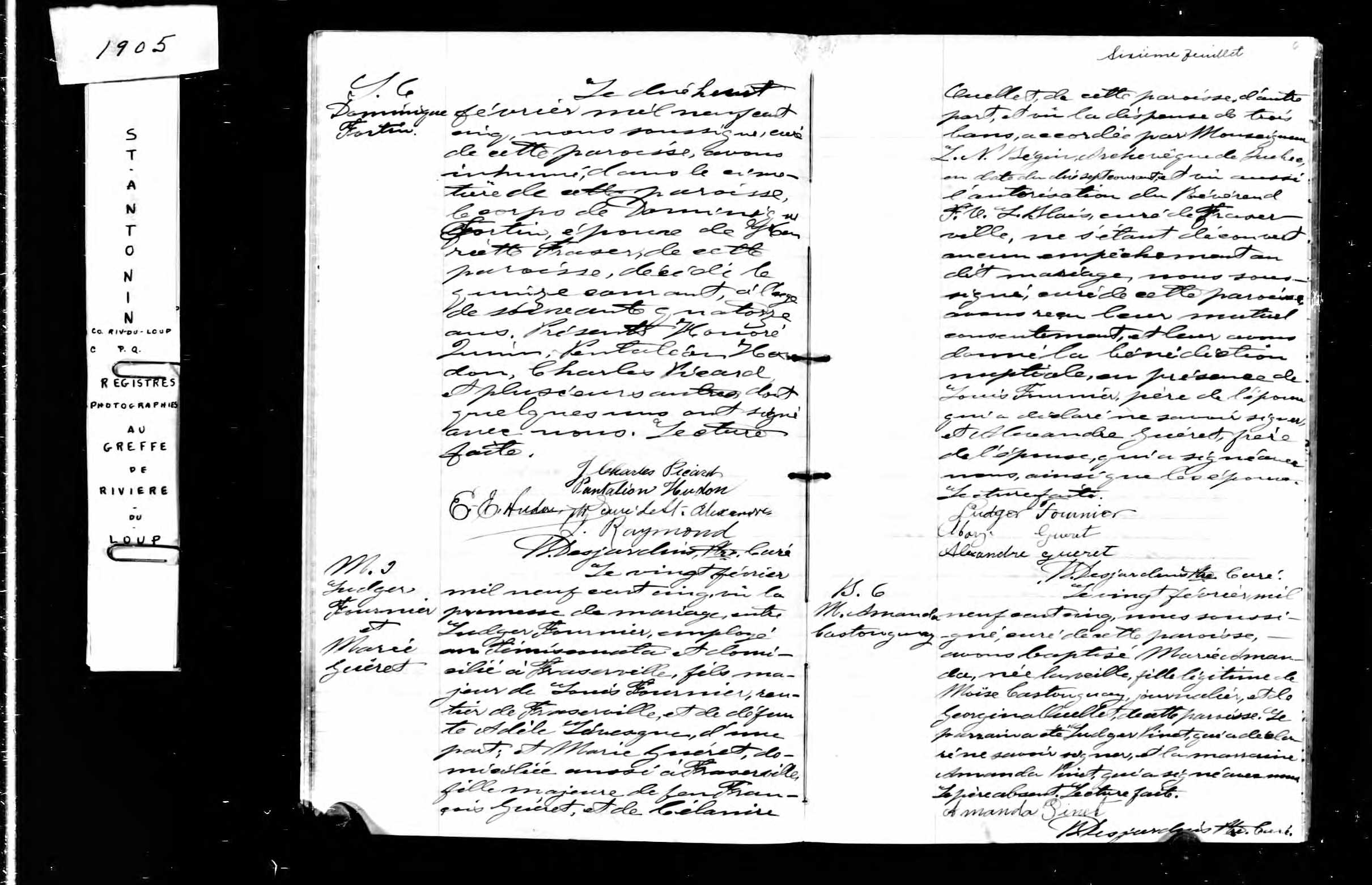 Acte de baptême Acte de baptême