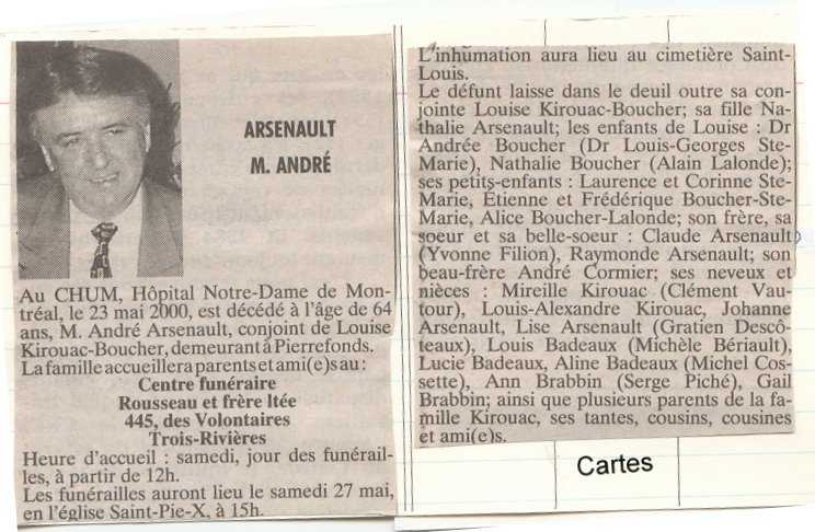 Nécrologie Nécrologie