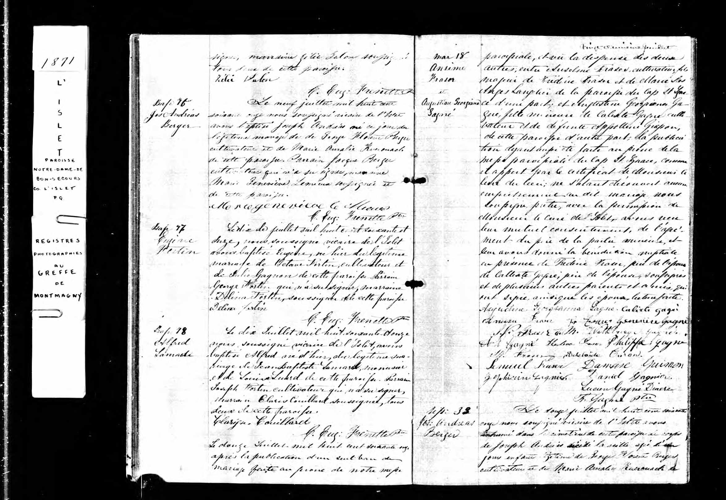  Acte de sépulture