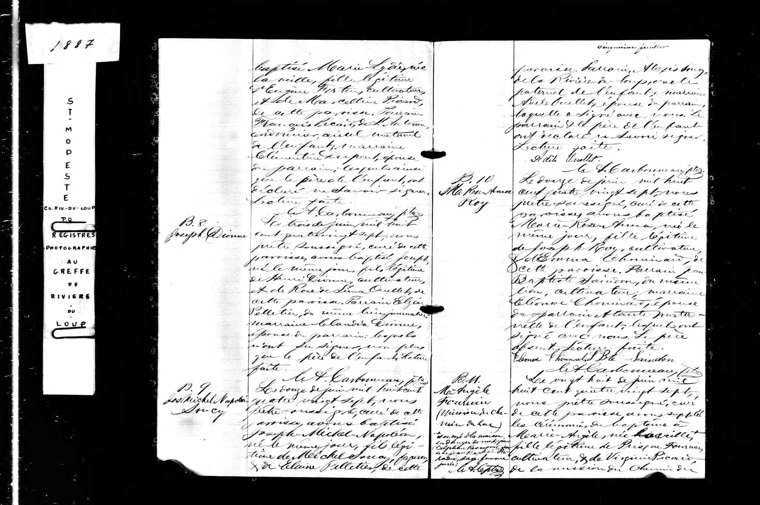 Acte de baptême