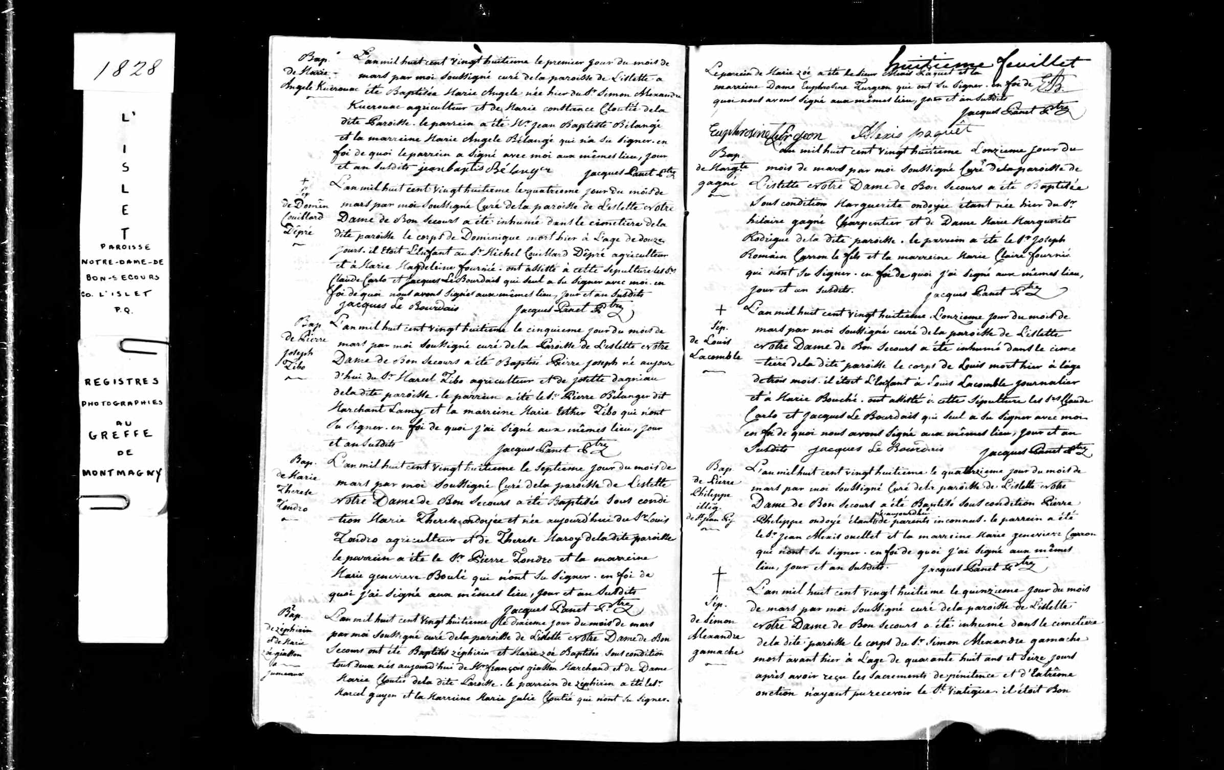 Acte de baptême Acte de baptême