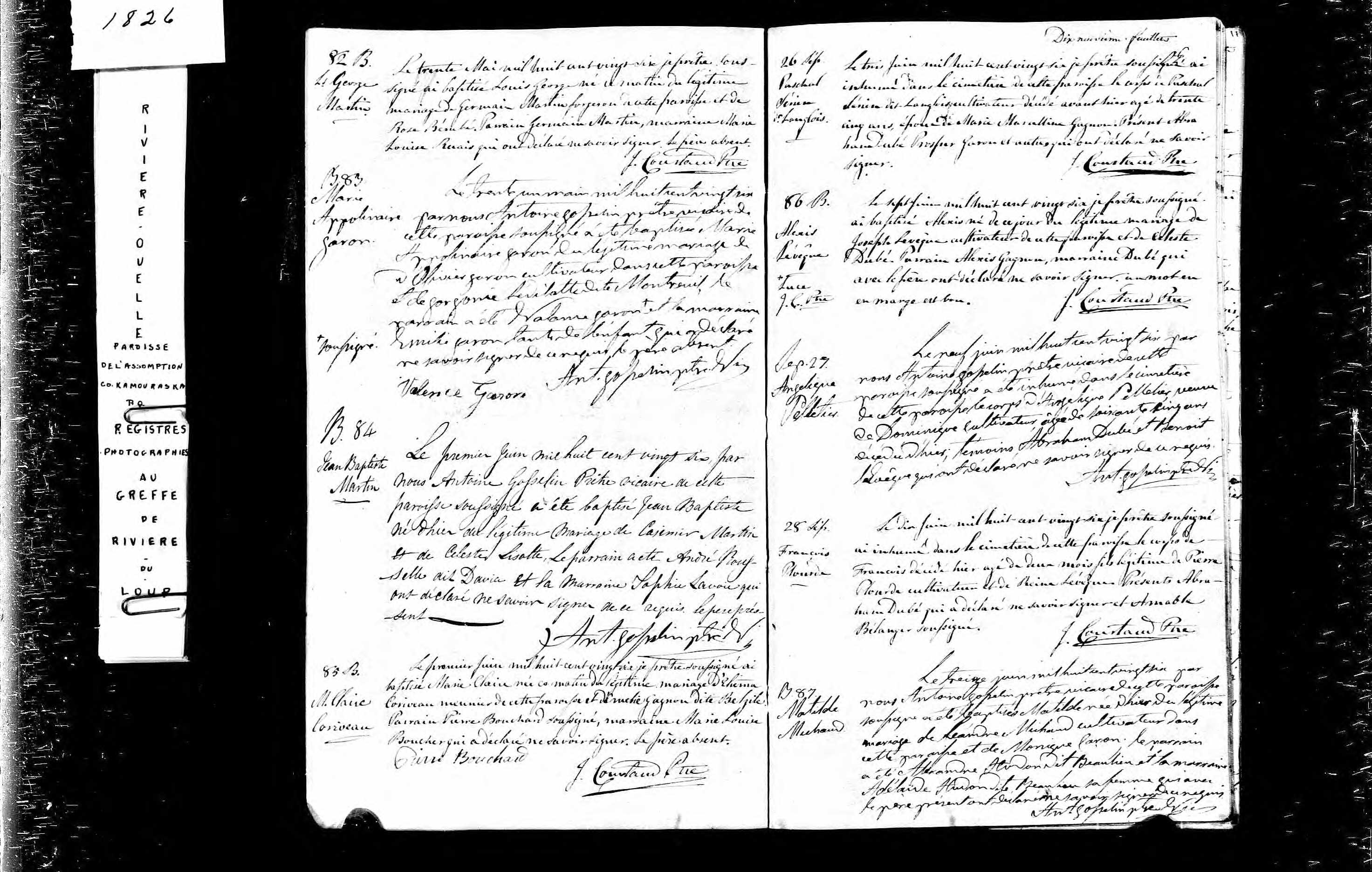 Acte de sépulture