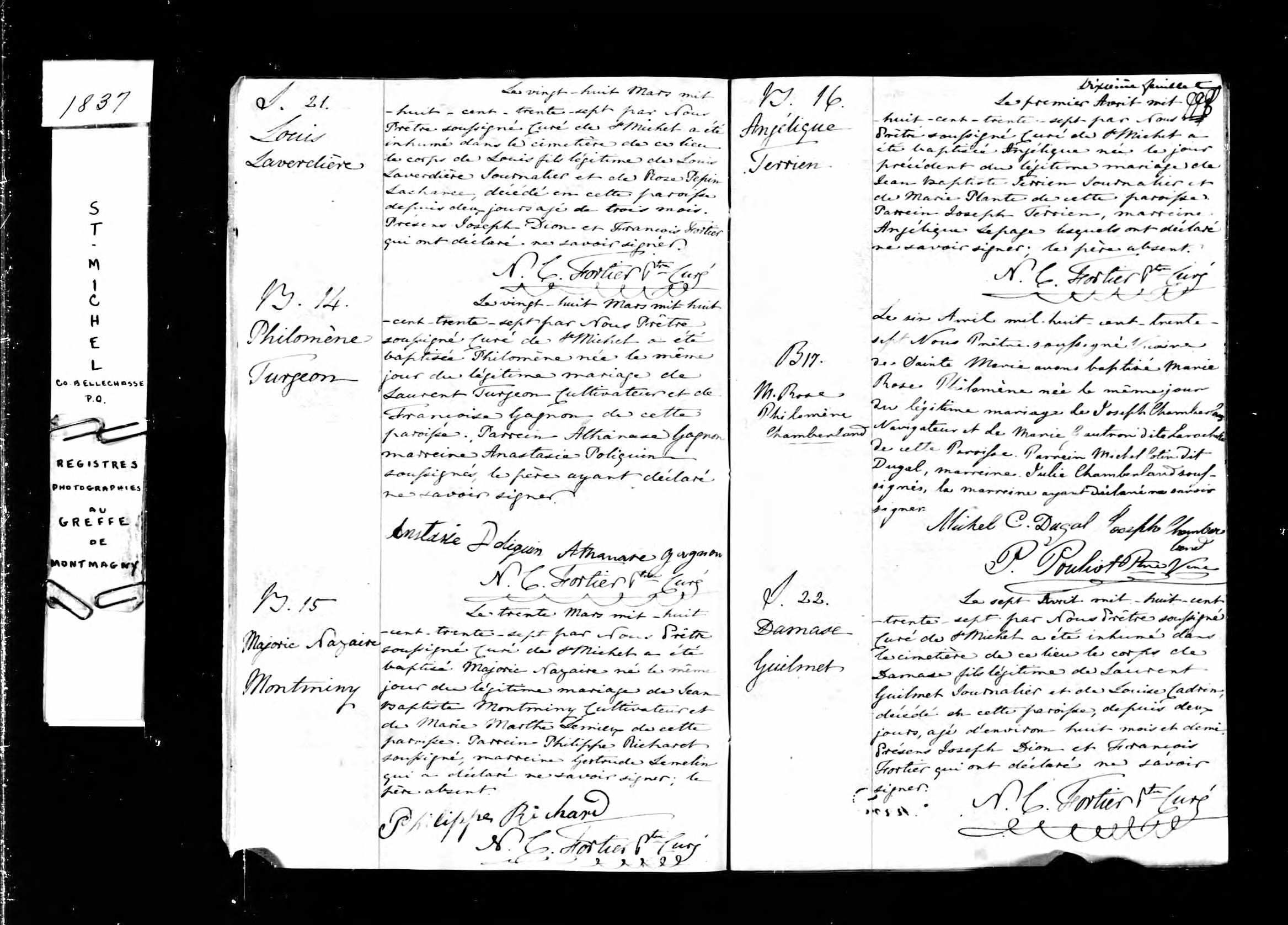 Acte de baptême Acte de baptême