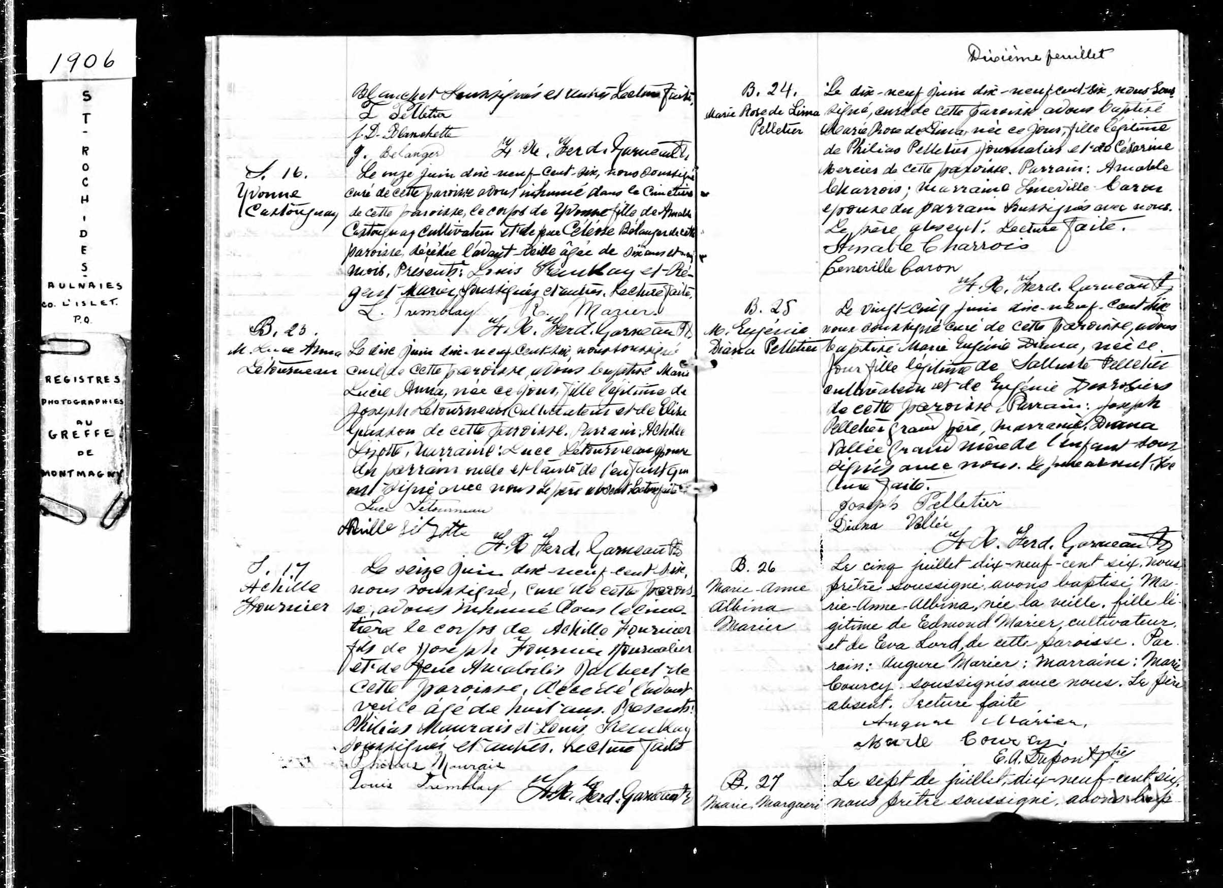 Acte de baptême