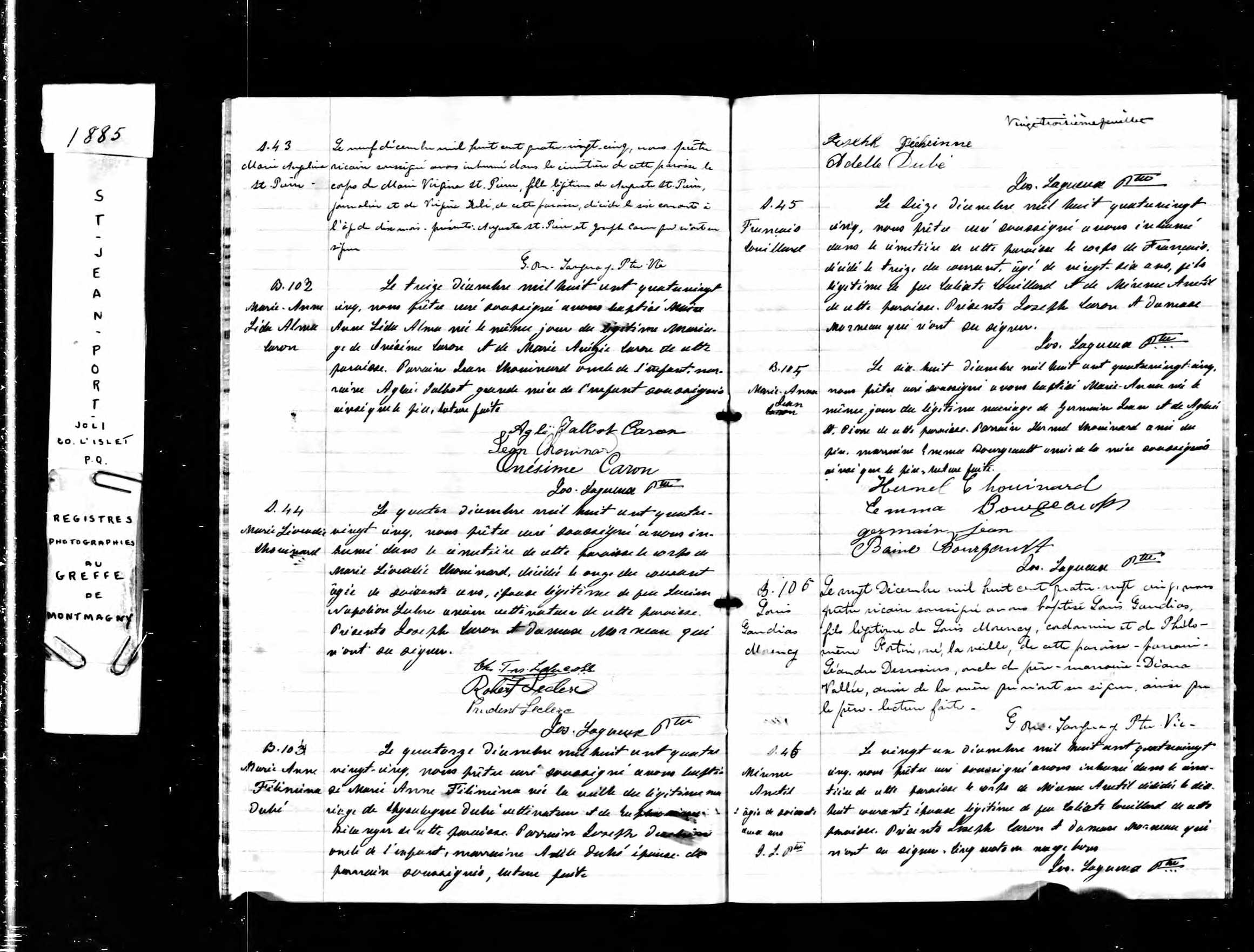 Acte de baptême Acte de baptême