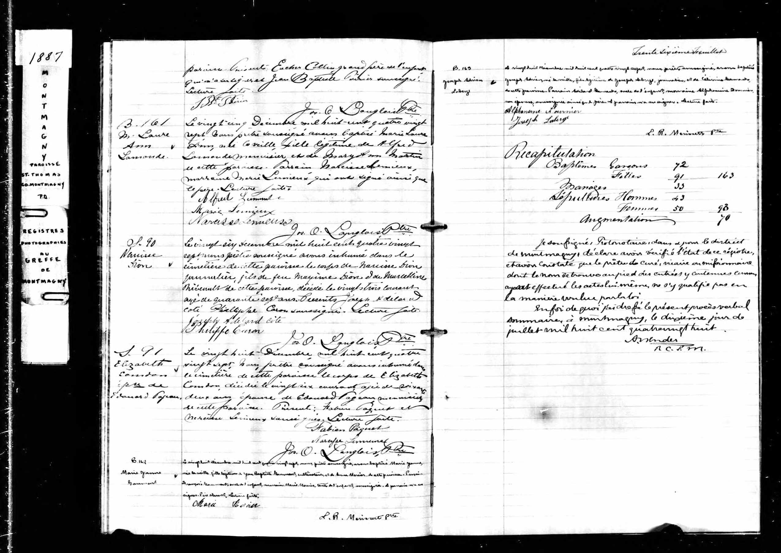 Acte de baptême
