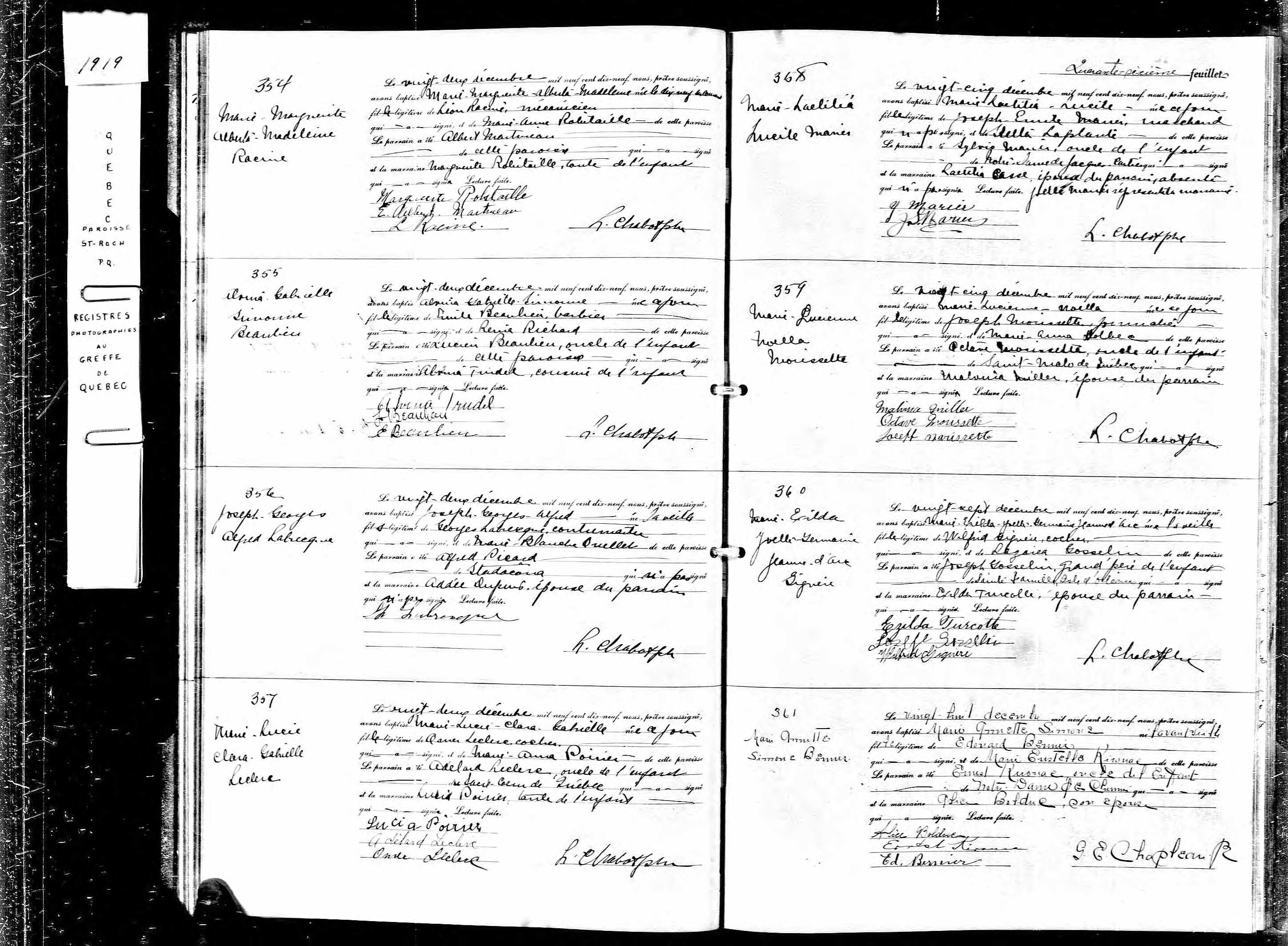 Acte de baptême