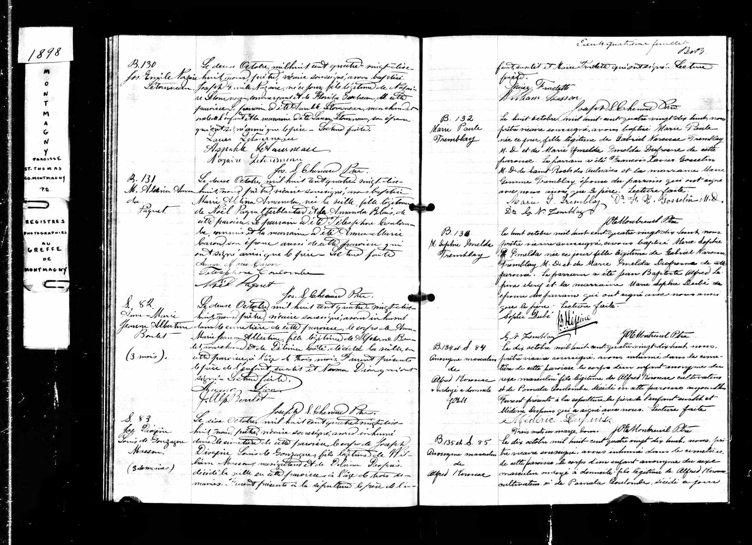  Acte de sépulture