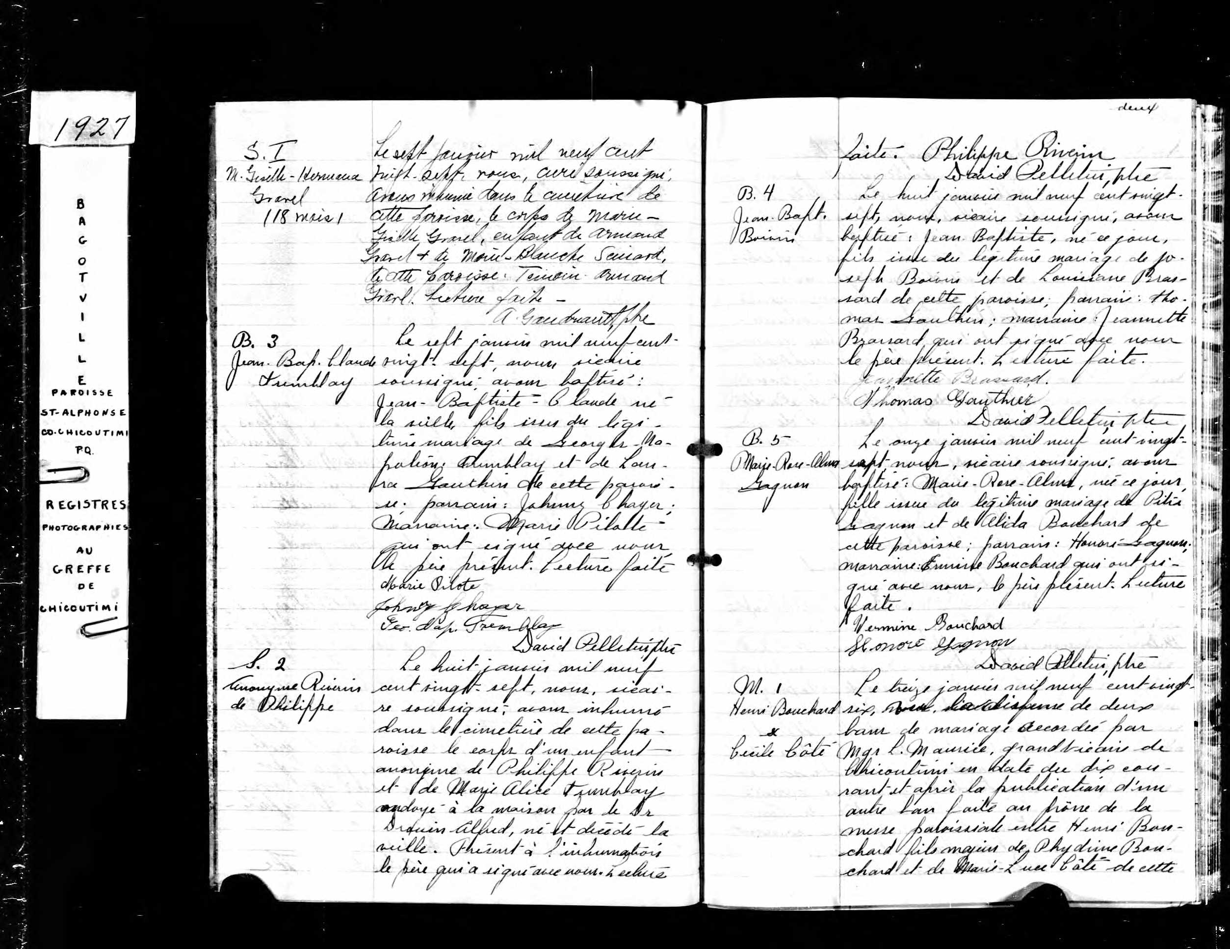 Acte de sépulture