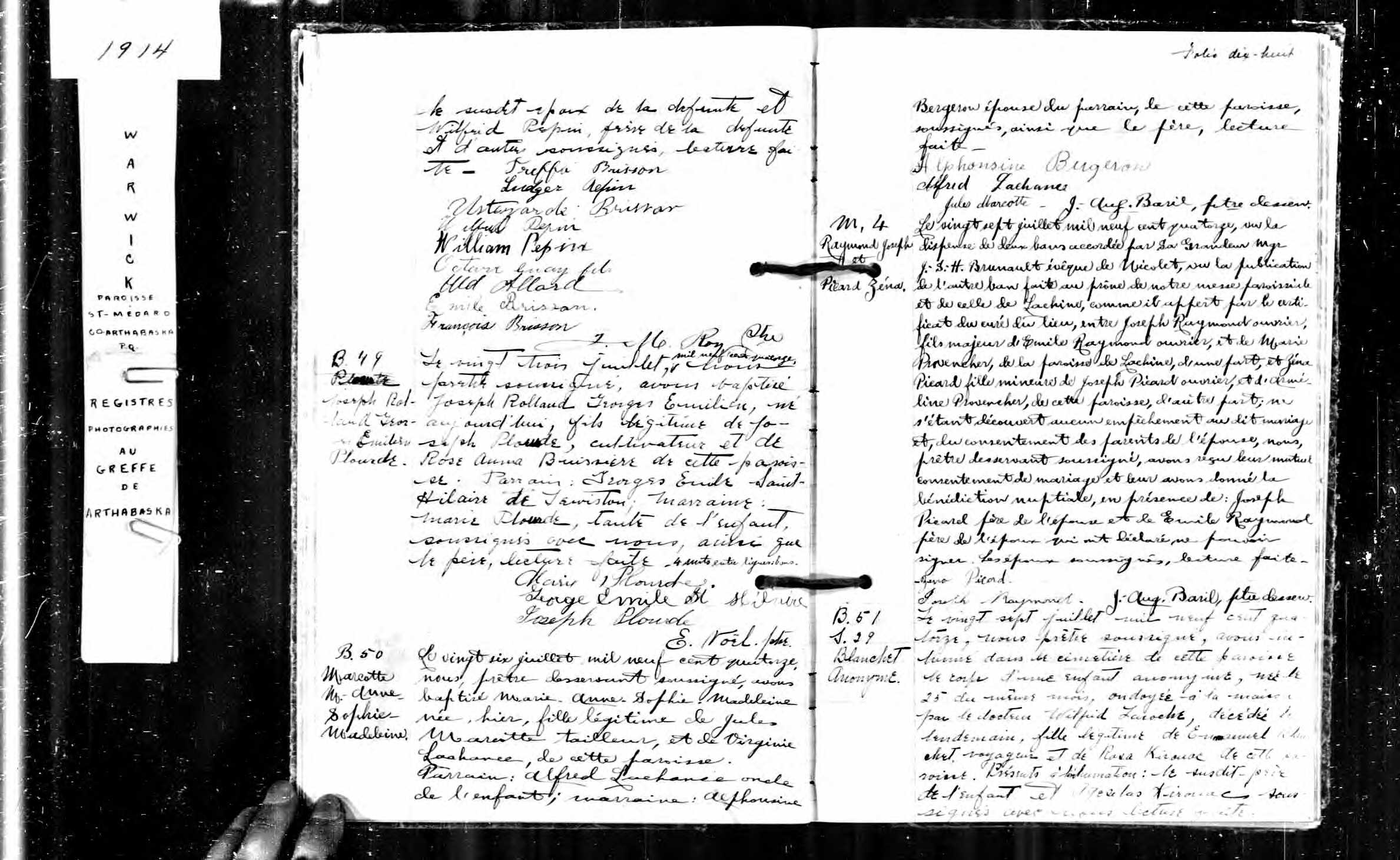  Acte de sépulture